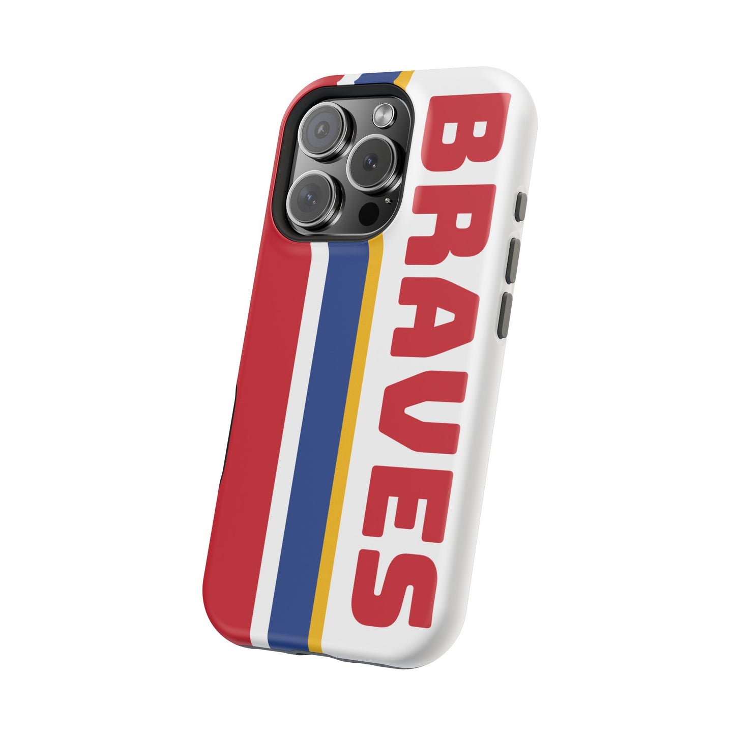 Braves Phone Case, Magnetic Phone Case, Baseball Phone Case, Retro Phone Case