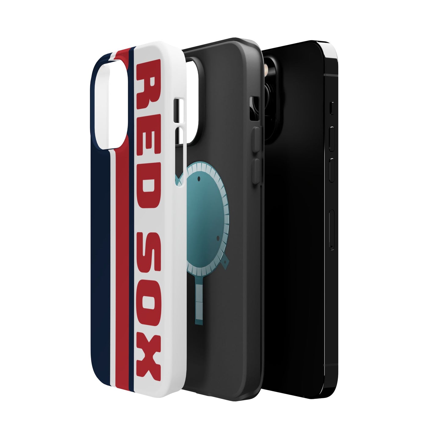 Red Sox Phone Case, Magnetic Phone Case, Retro Phone Case, Baseball Case for iPhone or Samsung