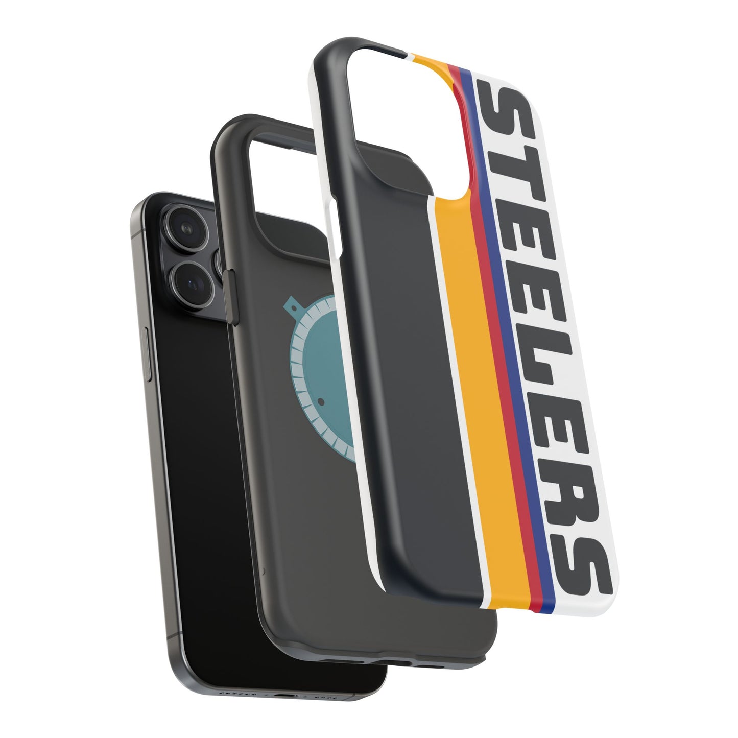 Steelers Phone Case, Magnetic Phone Case, Retro Phone Case, Football Gifts