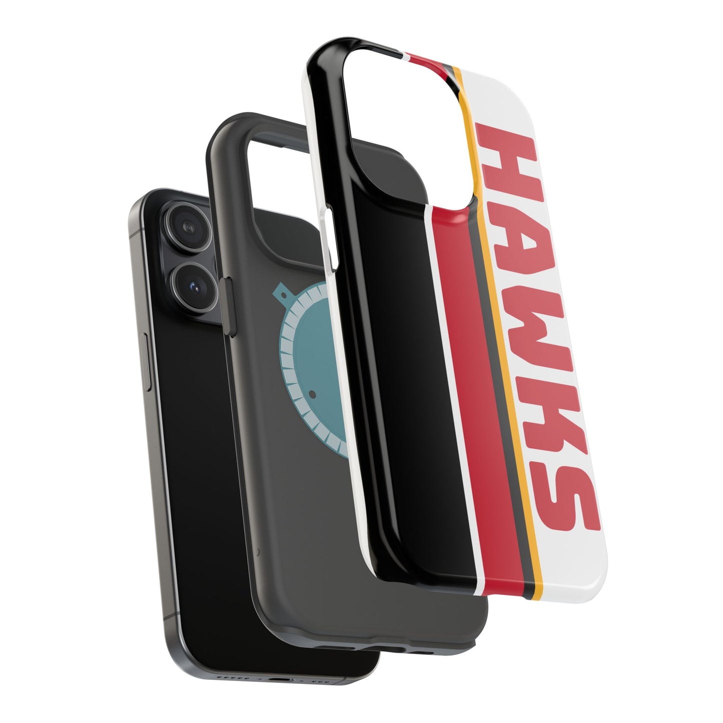 Hawks Phone Case, Magnetic Phone Case, Retro Phone Case