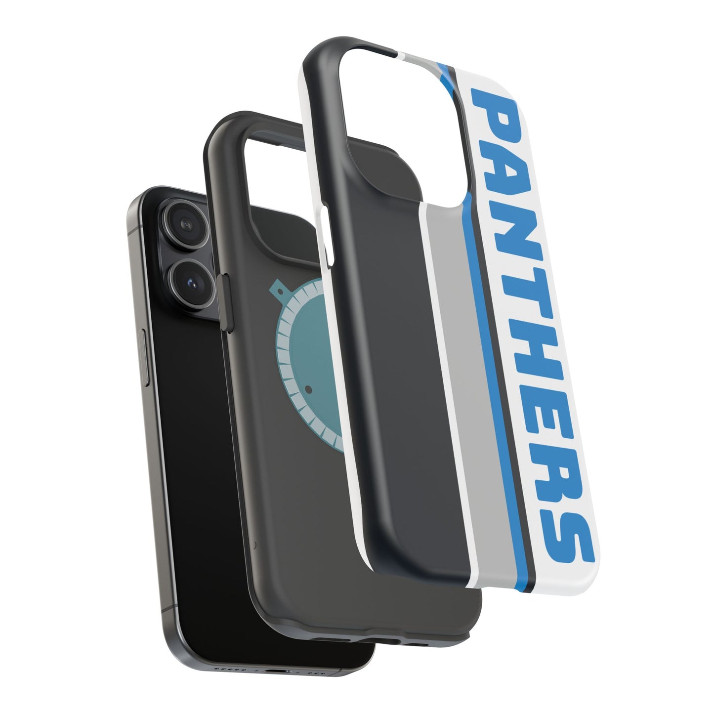 Panthers Phone Case, Magnetic Phone Case, Retro Phone Case, Football Gifts