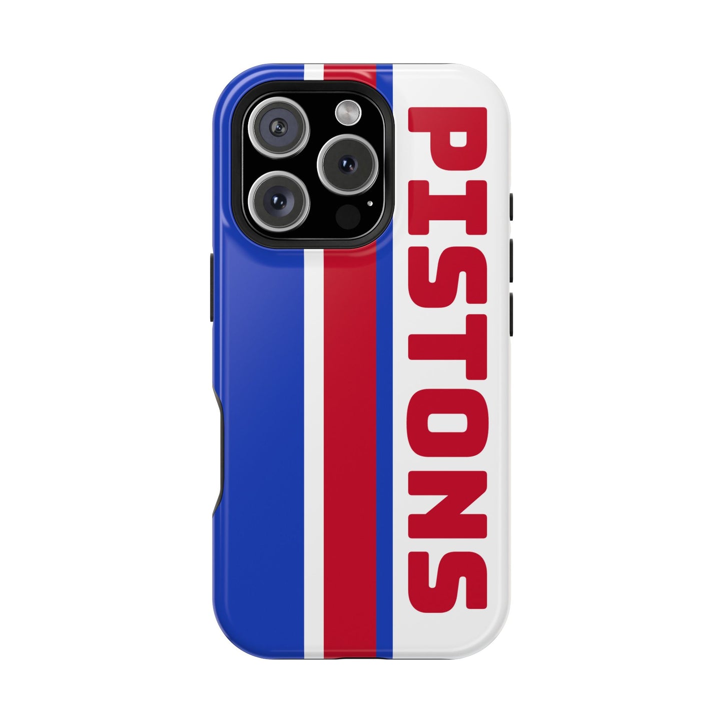 Pistons Phone Case, Magnetic Phone Case, Retro Phone Case, Basketball Gifts