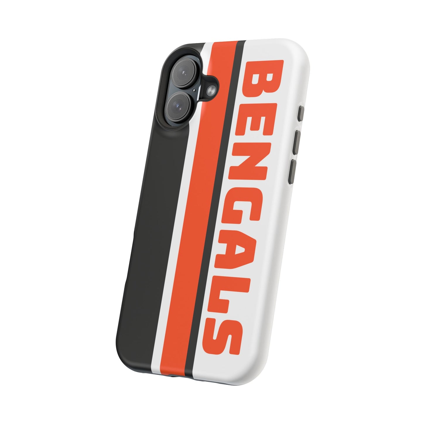 Bengals Phone Case, Magnetic Phone Case, Retro Phone Case, Baseball Case for iPhone or Samsung, Football Gifts