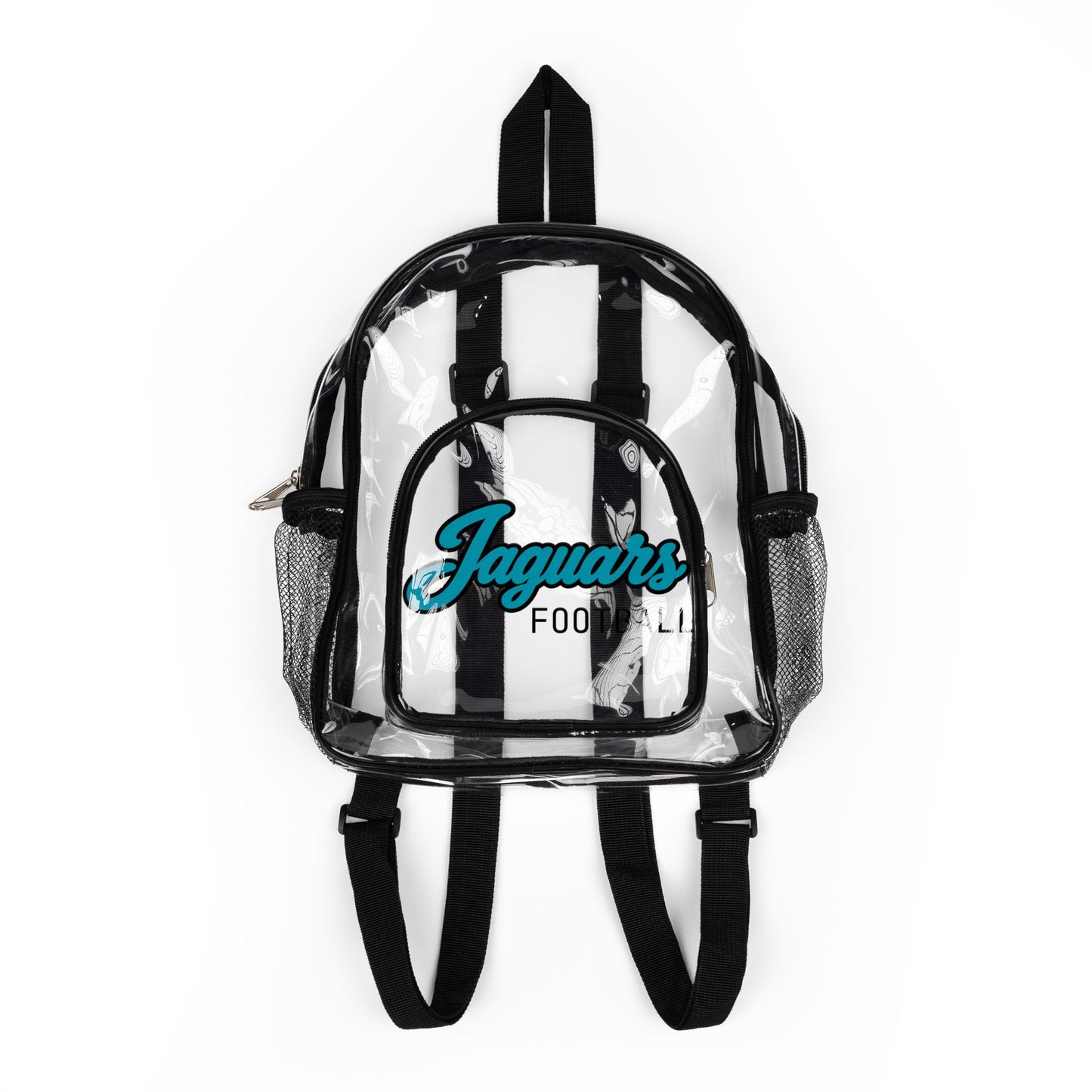 Jaguars Backpack, Clear Stadium Bag, Football Belt Bag, Transparent Bookbag