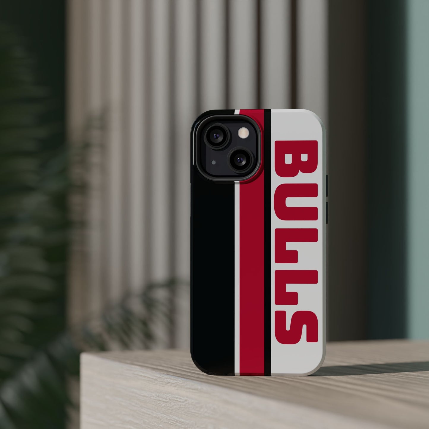 Bulls Phone Case, Magnetic Phone Case, Retro Phone Case