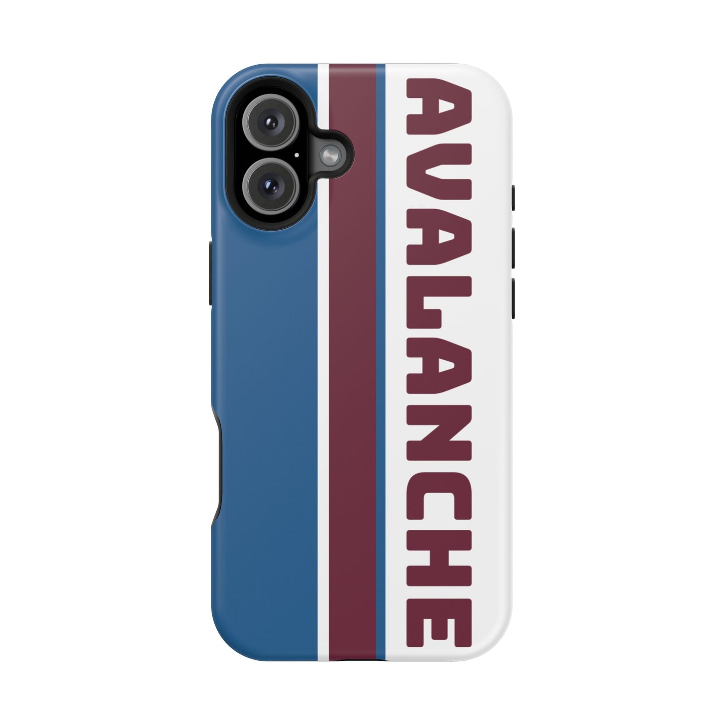 Avalanche Phone Case, Magnetic Phone Case, Retro Phone Case, Matte/Glossy Phone Case, Hockey Gifts