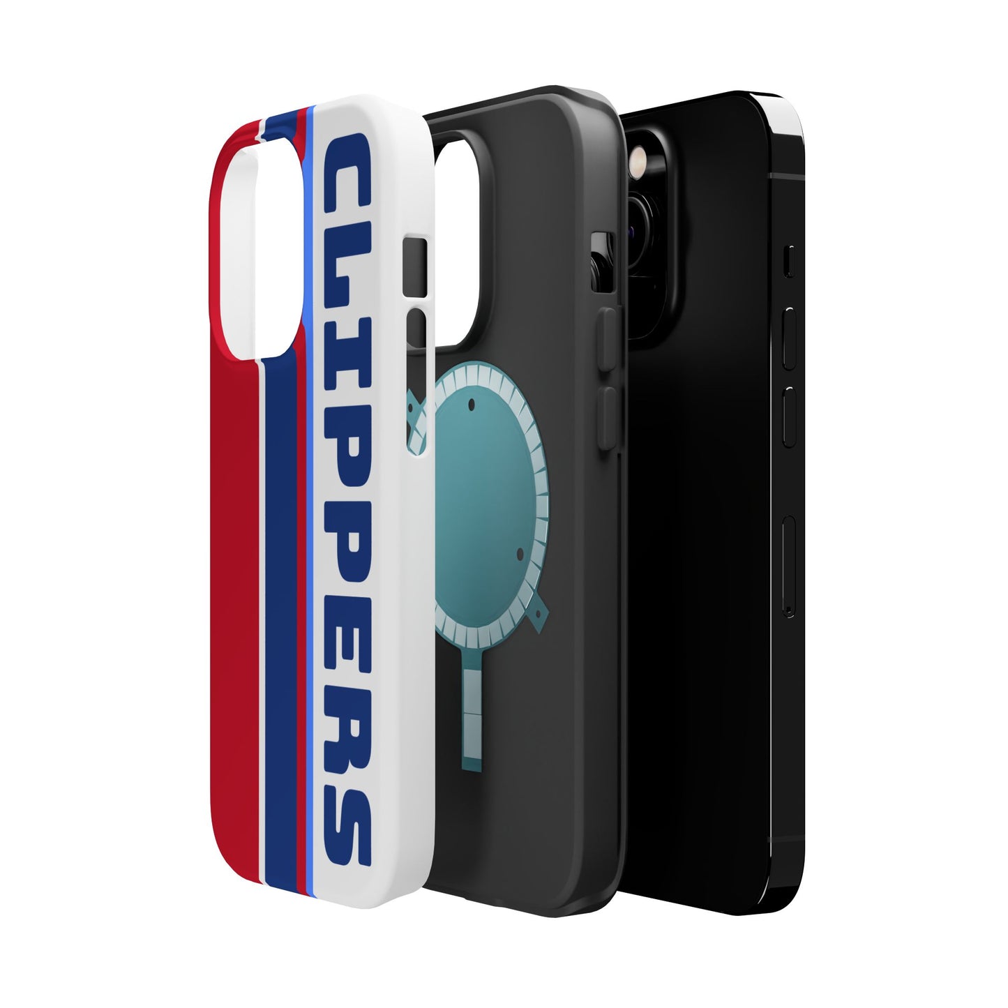 Clippers Phone Case, Magnetic Phone Case, Retro Phone Case
