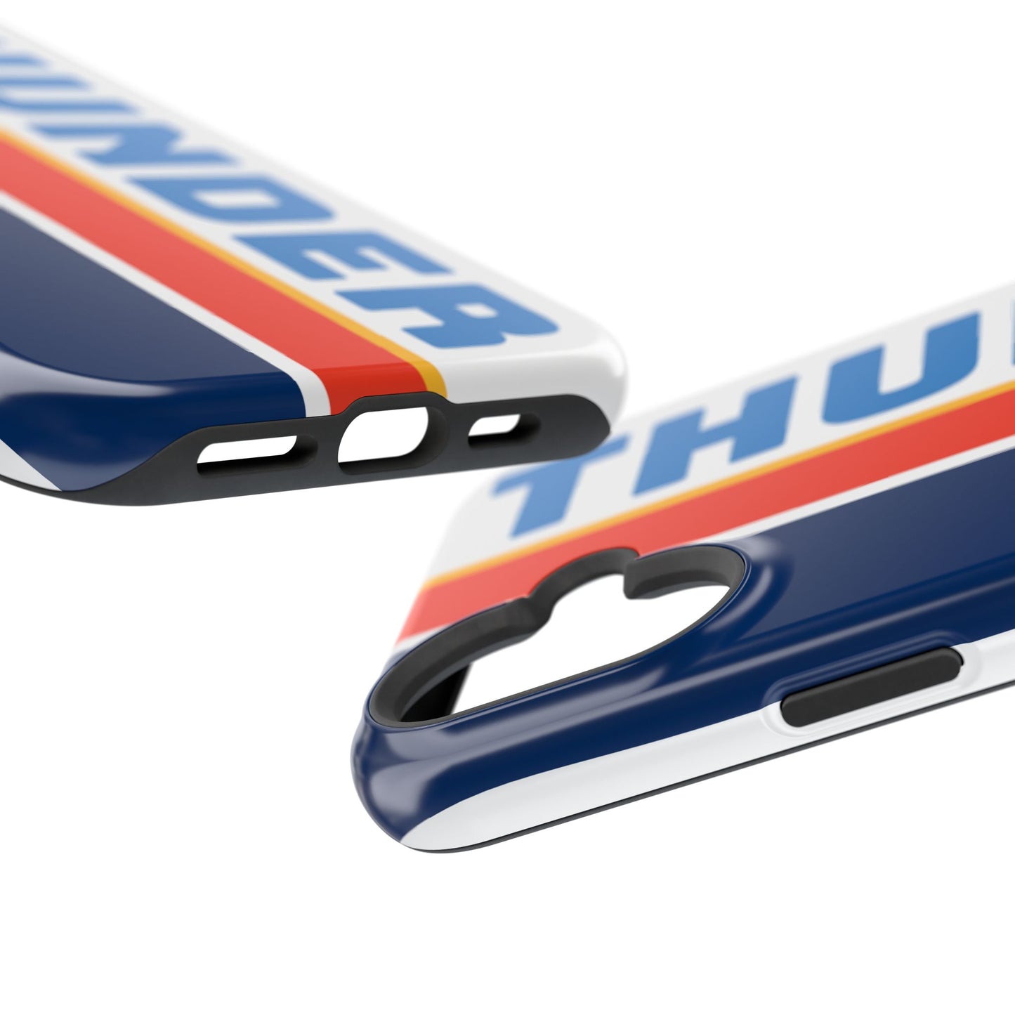 Thunder Phone Case, Magnetic Phone Case, Retro Phone Case, Basketball Gifts