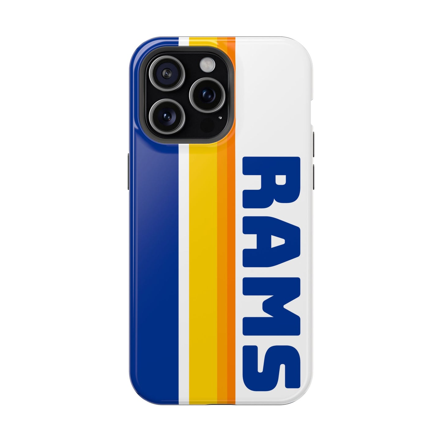 Rams Phone Case, Magnetic Phone Case, Retro Phone Case, Football Case for iPhone or Samsung