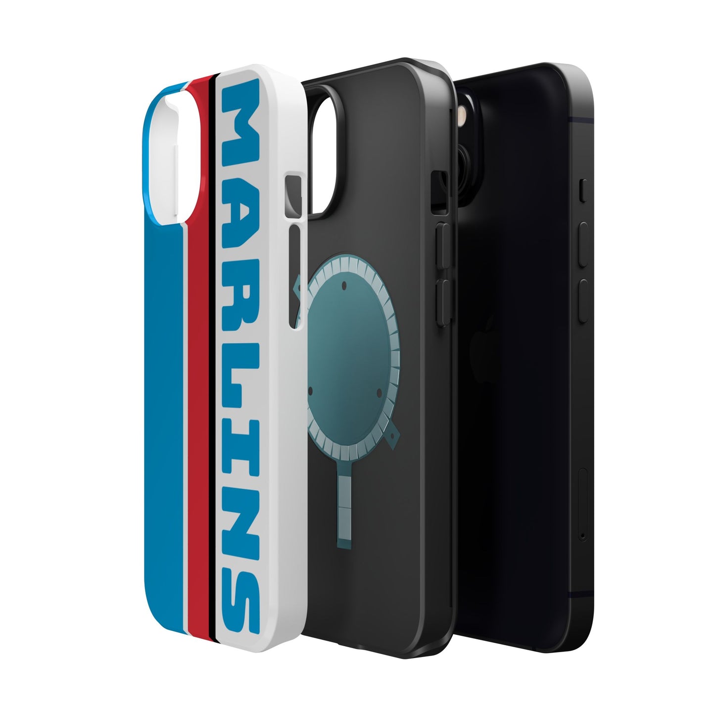 Marlins Phone Case, Magnetic Phone Case, Retro Phone Case, Baseball iPhone or Samsung Case