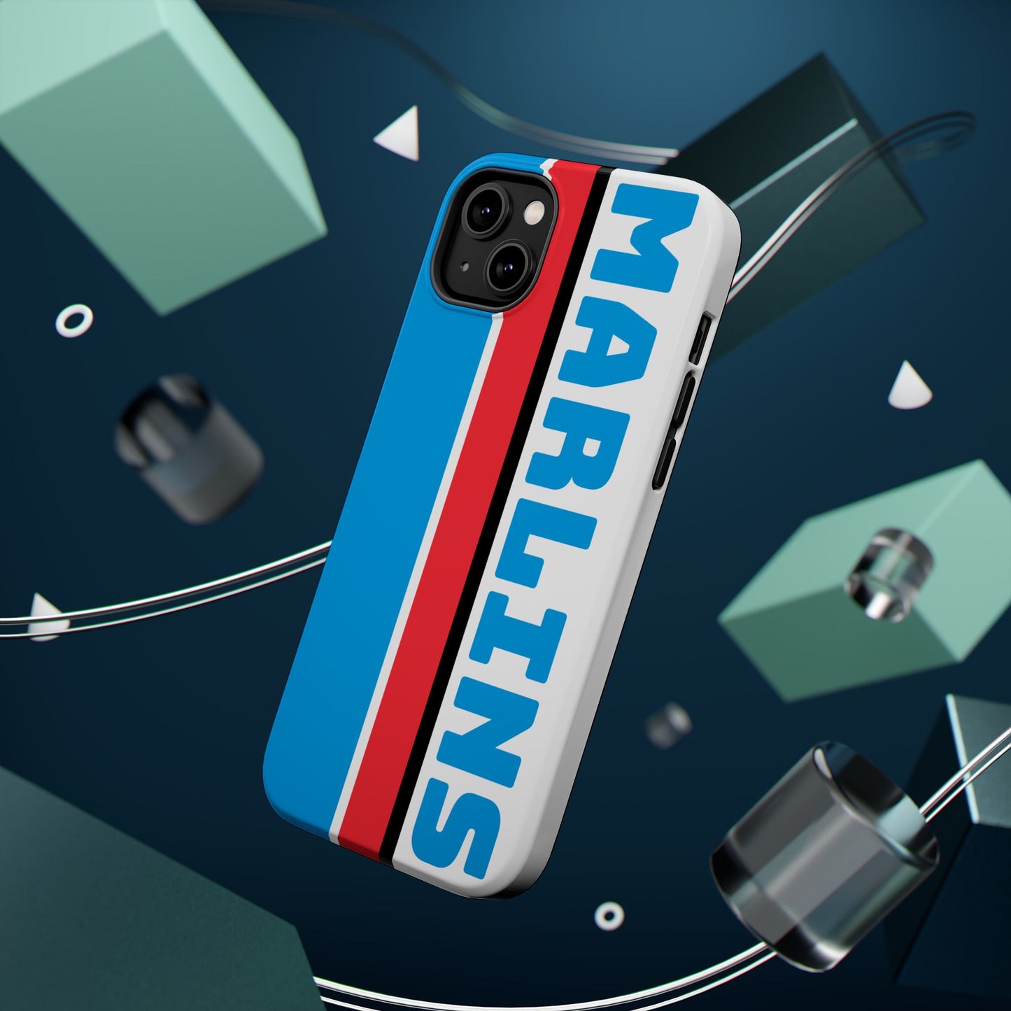 Marlins Phone Case, Magnetic Phone Case, Retro Phone Case, Baseball iPhone or Samsung Case