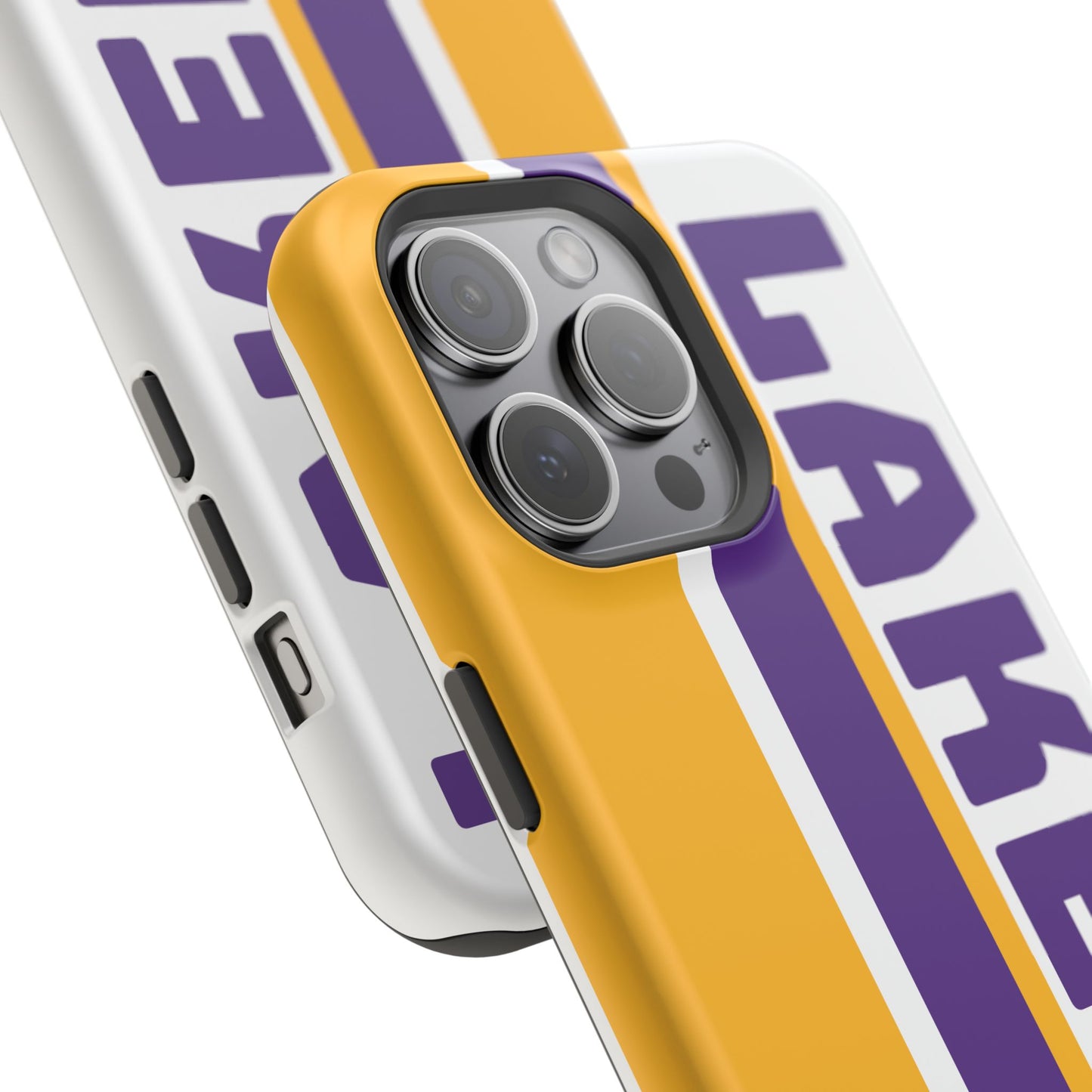 Lakers Phone Case, Magnetic Phone Case, Retro Phone Case, Basketball Gifts