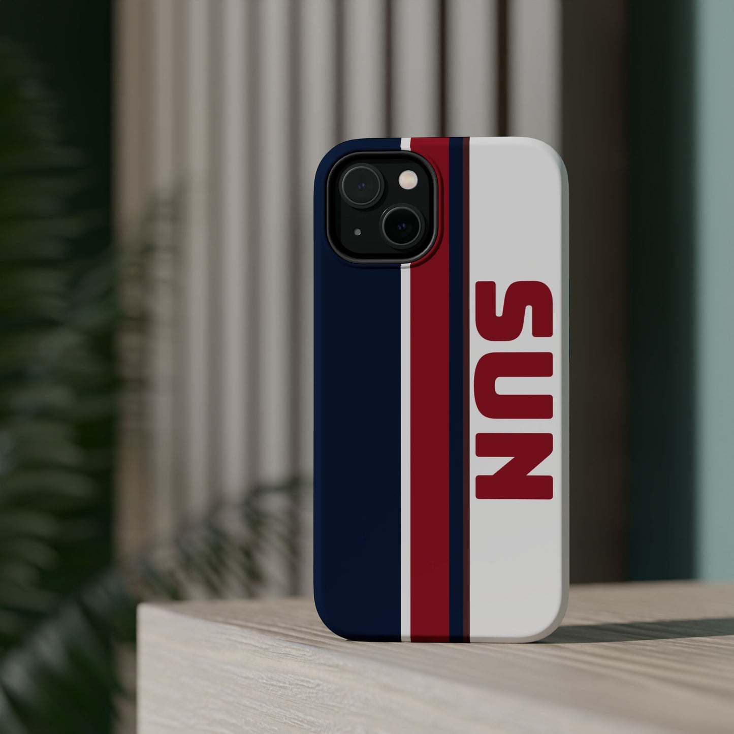 Sun Phone Case, Magnetic Phone Case, Retro Phone Case, Matte/Glossy Phone Case