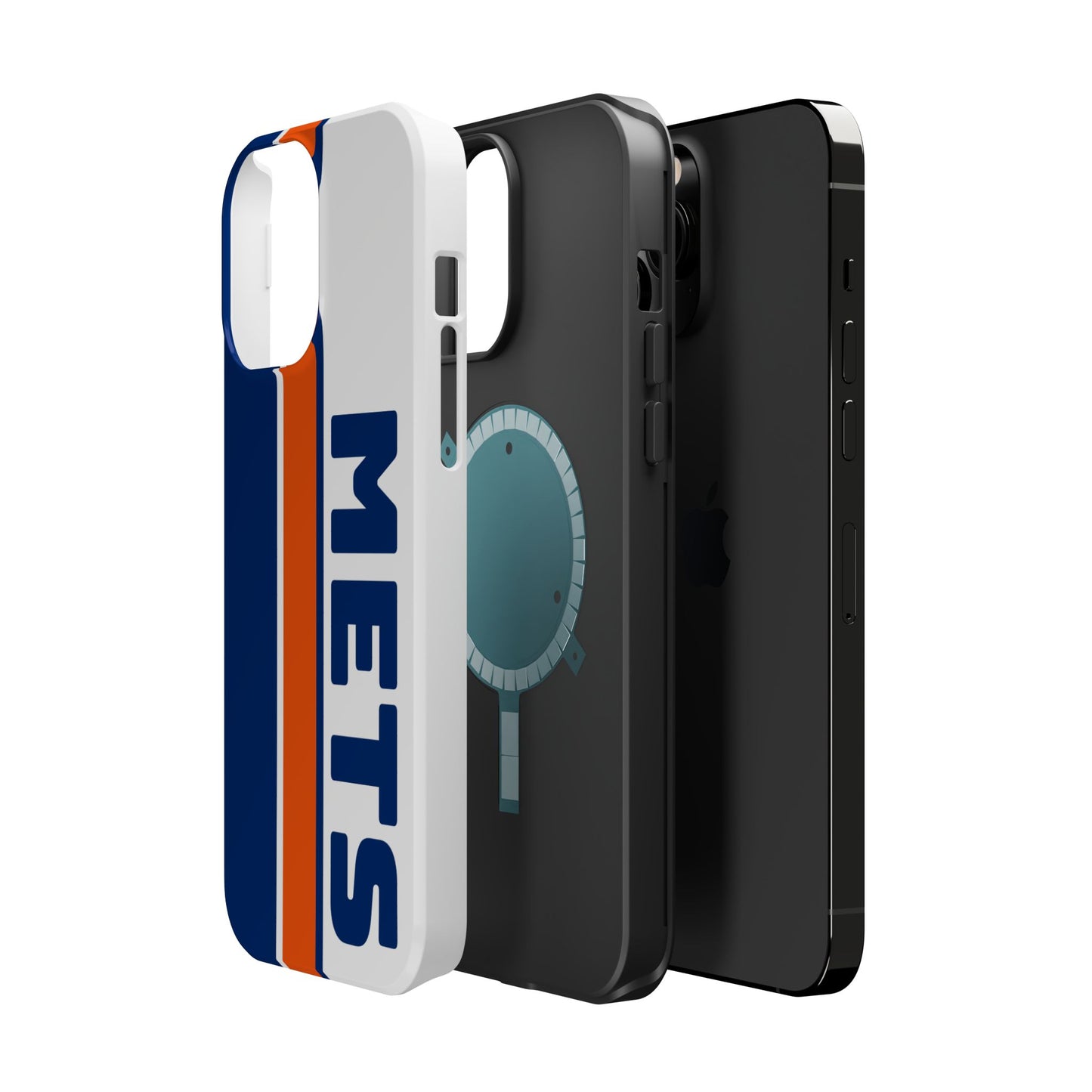 Mets Phone Case, Magnetic Phone Case, Retro Phone Case, Baseball Case for iPhone or Samsung