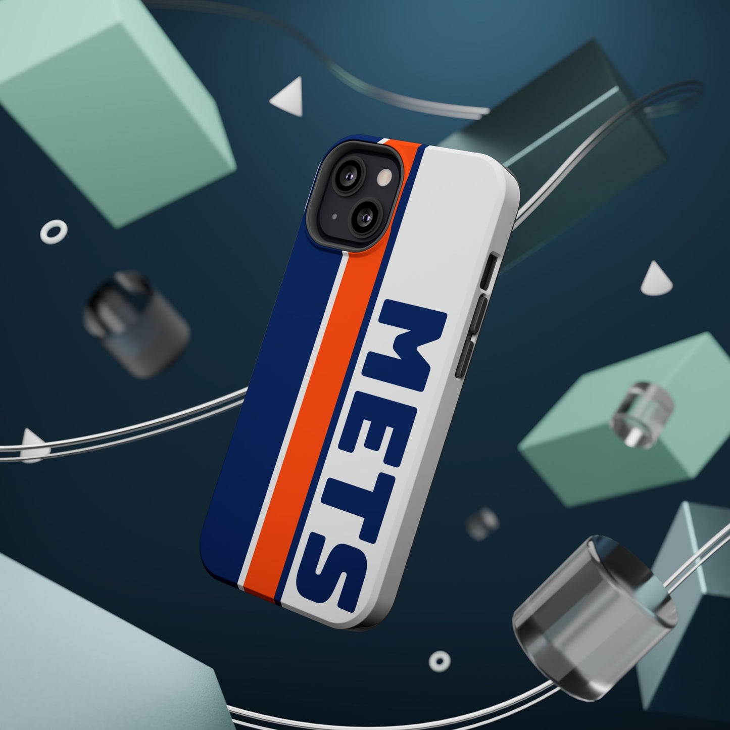 Mets Phone Case, Magnetic Phone Case, Retro Phone Case, Baseball Case for iPhone or Samsung