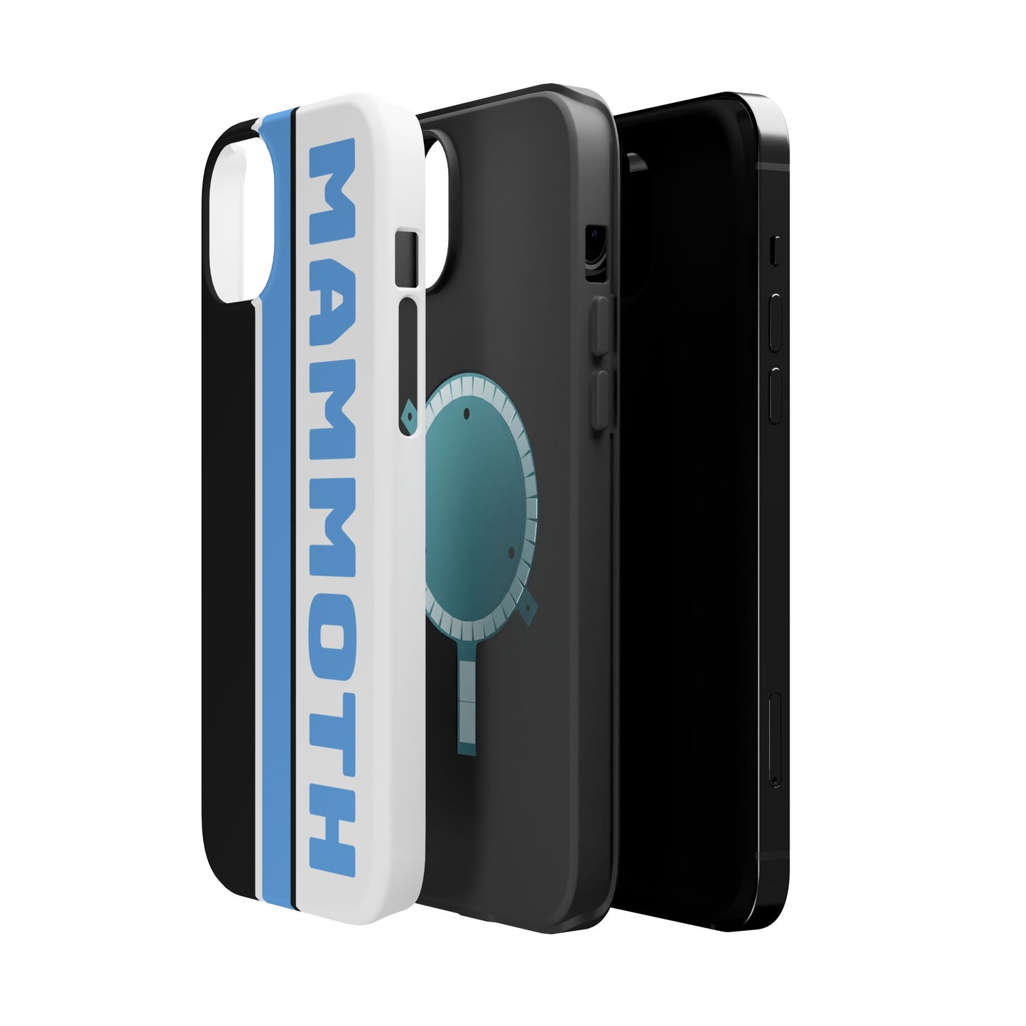 Mammoth Phone Case, Magnetic Phone Case, Retro Phone Case, Hockey Gifts