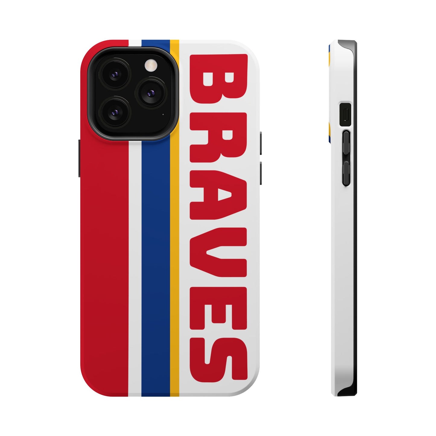 Braves Phone Case, Magnetic Phone Case, Baseball Phone Case, Retro Phone Case