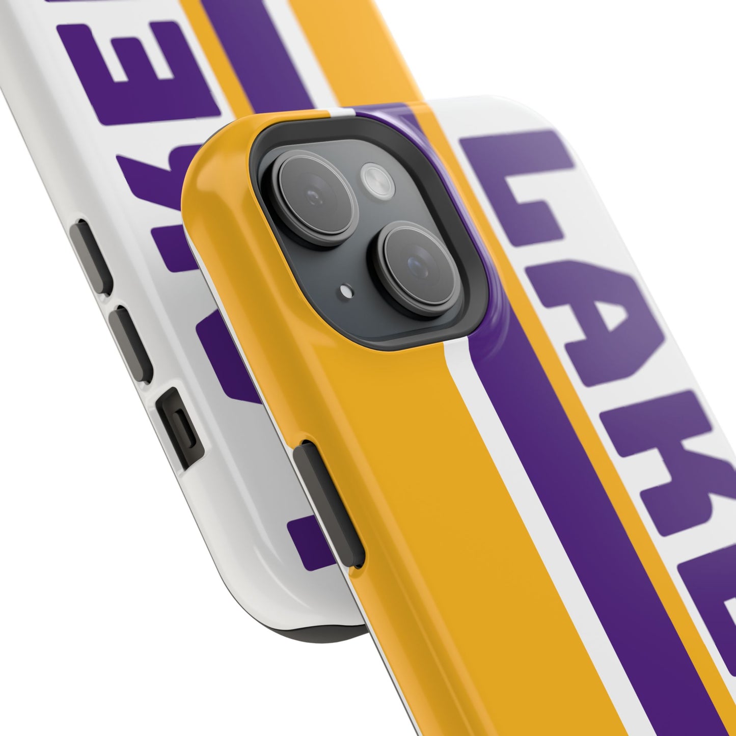 Lakers Phone Case, Magnetic Phone Case, Retro Phone Case, Basketball Gifts