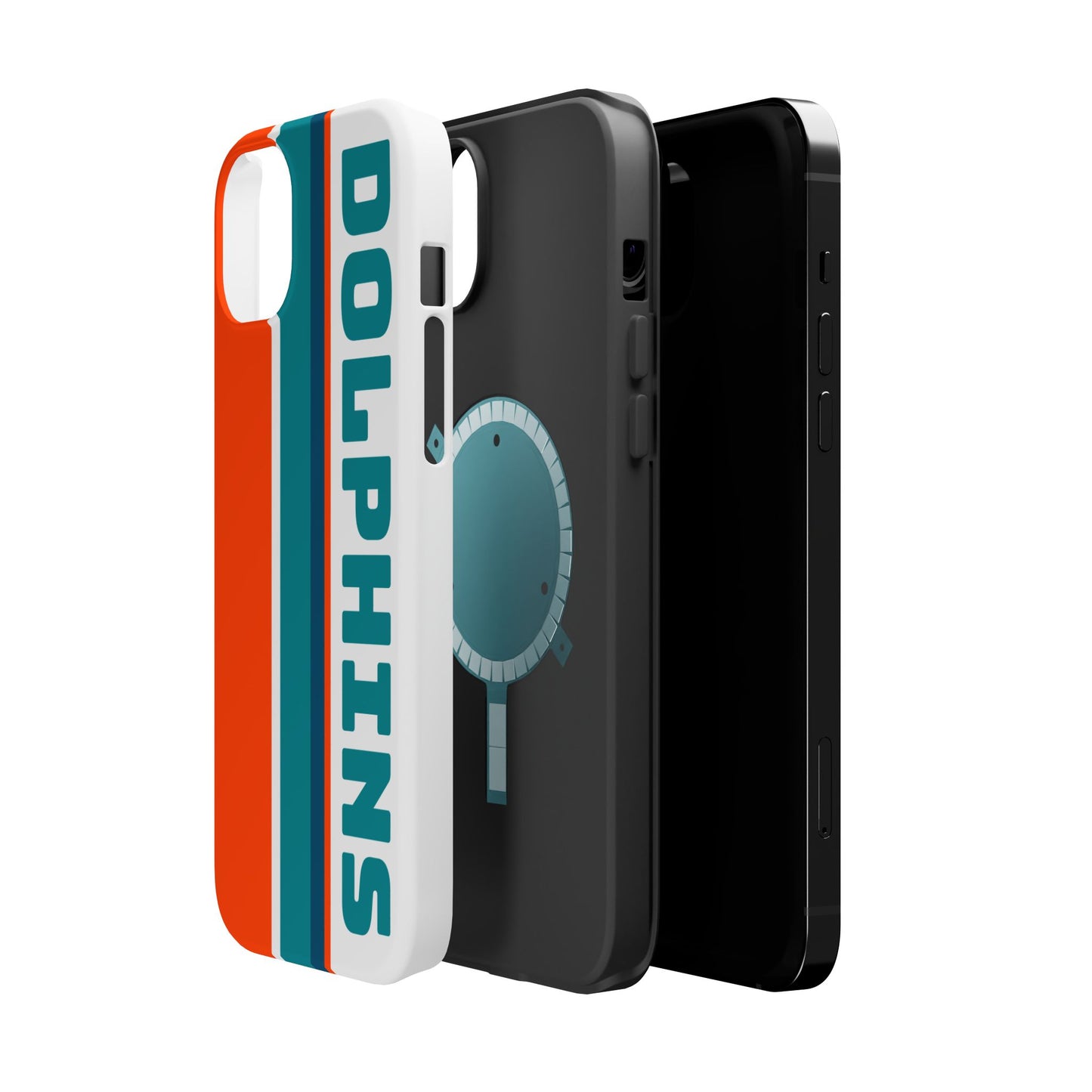 Dolphins Phone Case, Magnetic Phone Case, Retro Phone Case, Matte/Glossy Phone Case