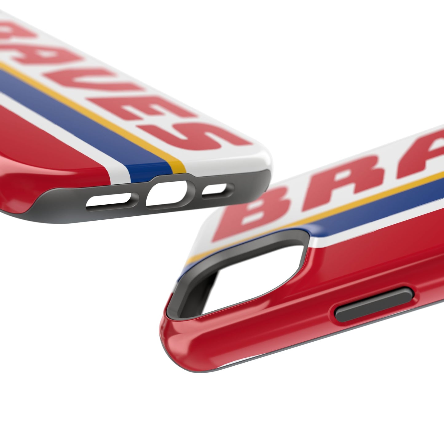 Braves Phone Case, Magnetic Phone Case, Baseball Phone Case, Retro Phone Case
