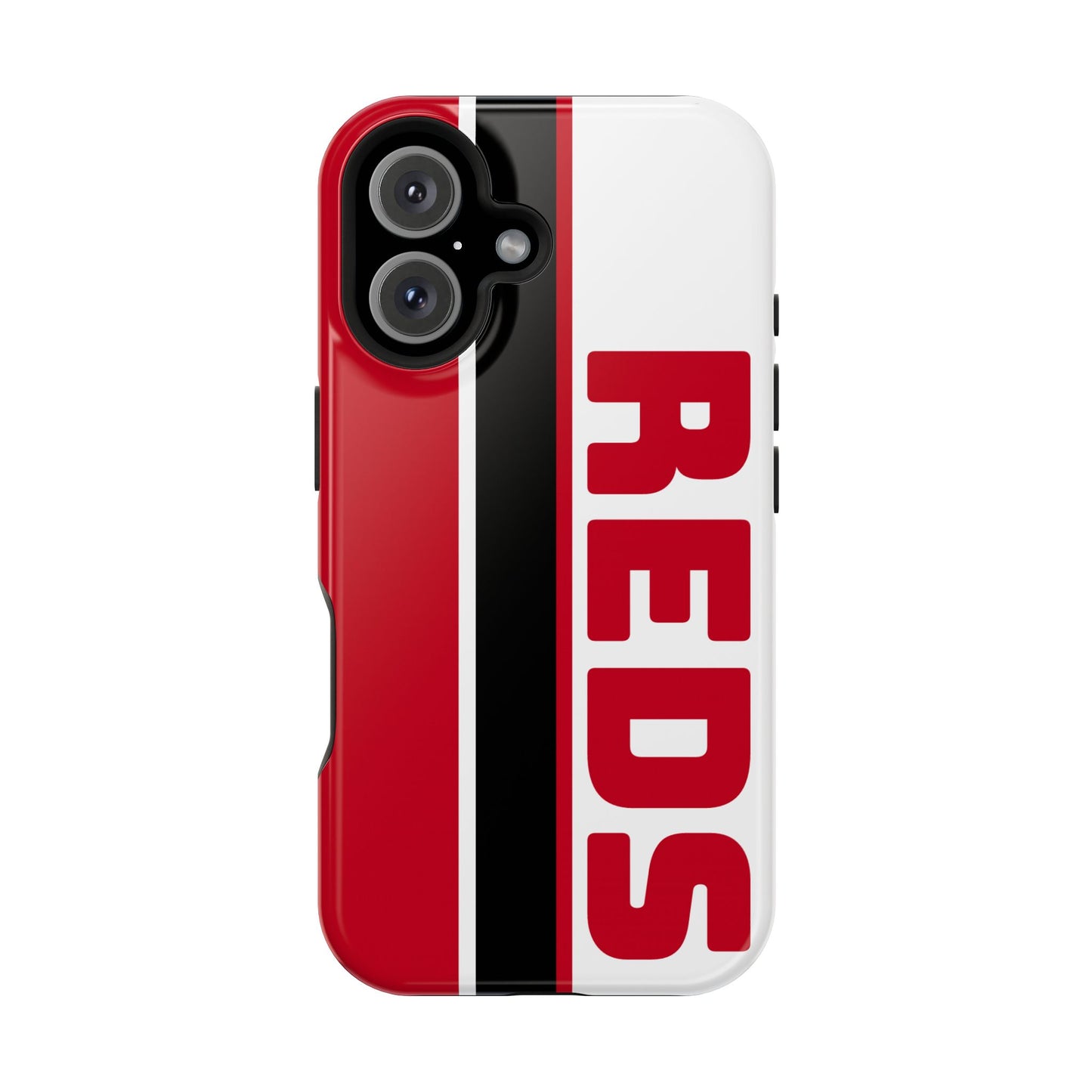 Reds Phone Case, Magnetic Phone Case, Retro Phone Case, Baseball Case for iPhone or Samsung, Reds Baseball Case