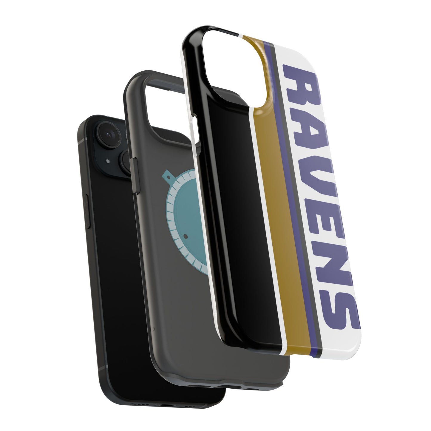 Ravens Phone Case, Magnetic Phone Case, Retro Phone Case, Football Gifts