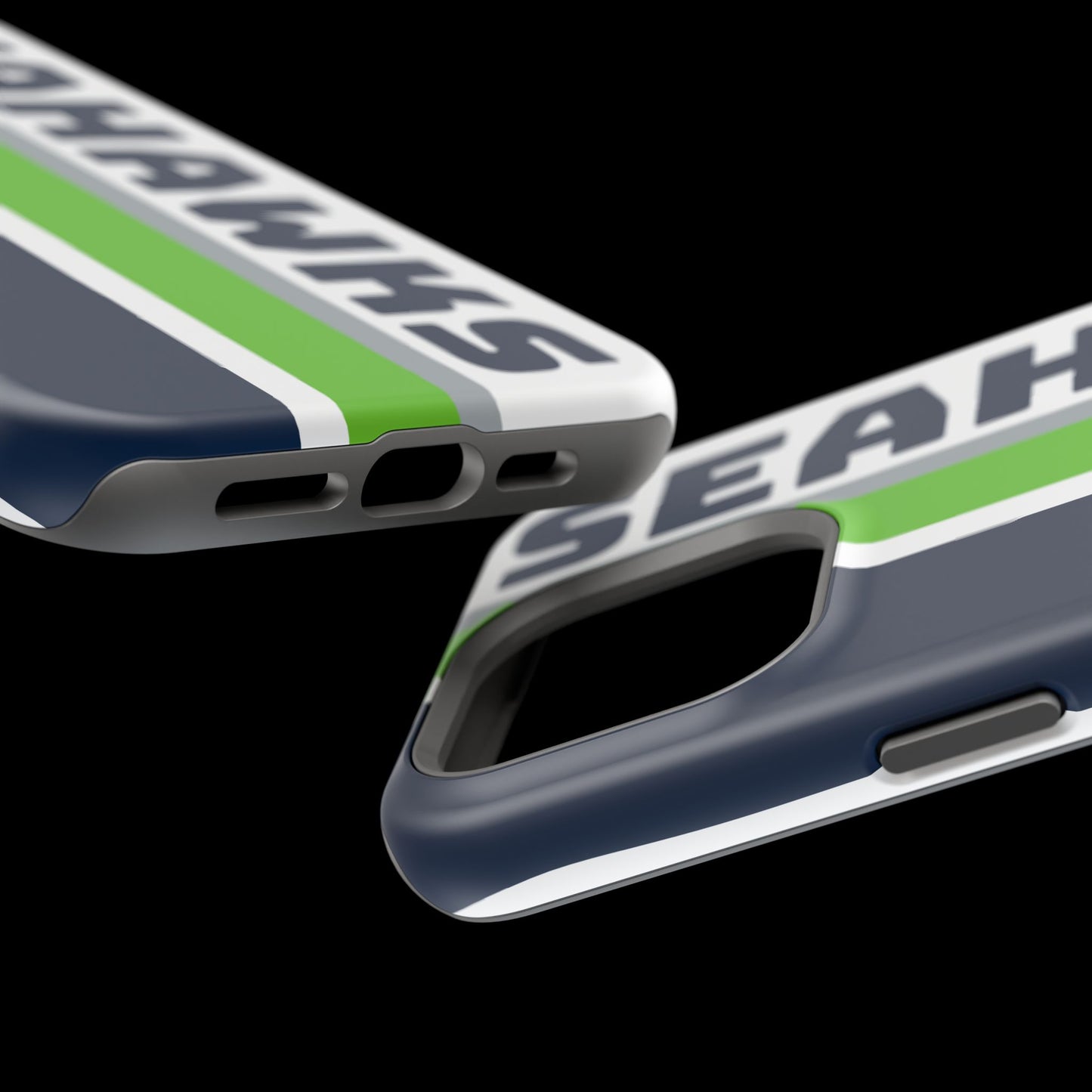 Seahawks Phone Case, Magnetic Phone Case, Retro Phone Case, Football Case for iPhone or Samsung