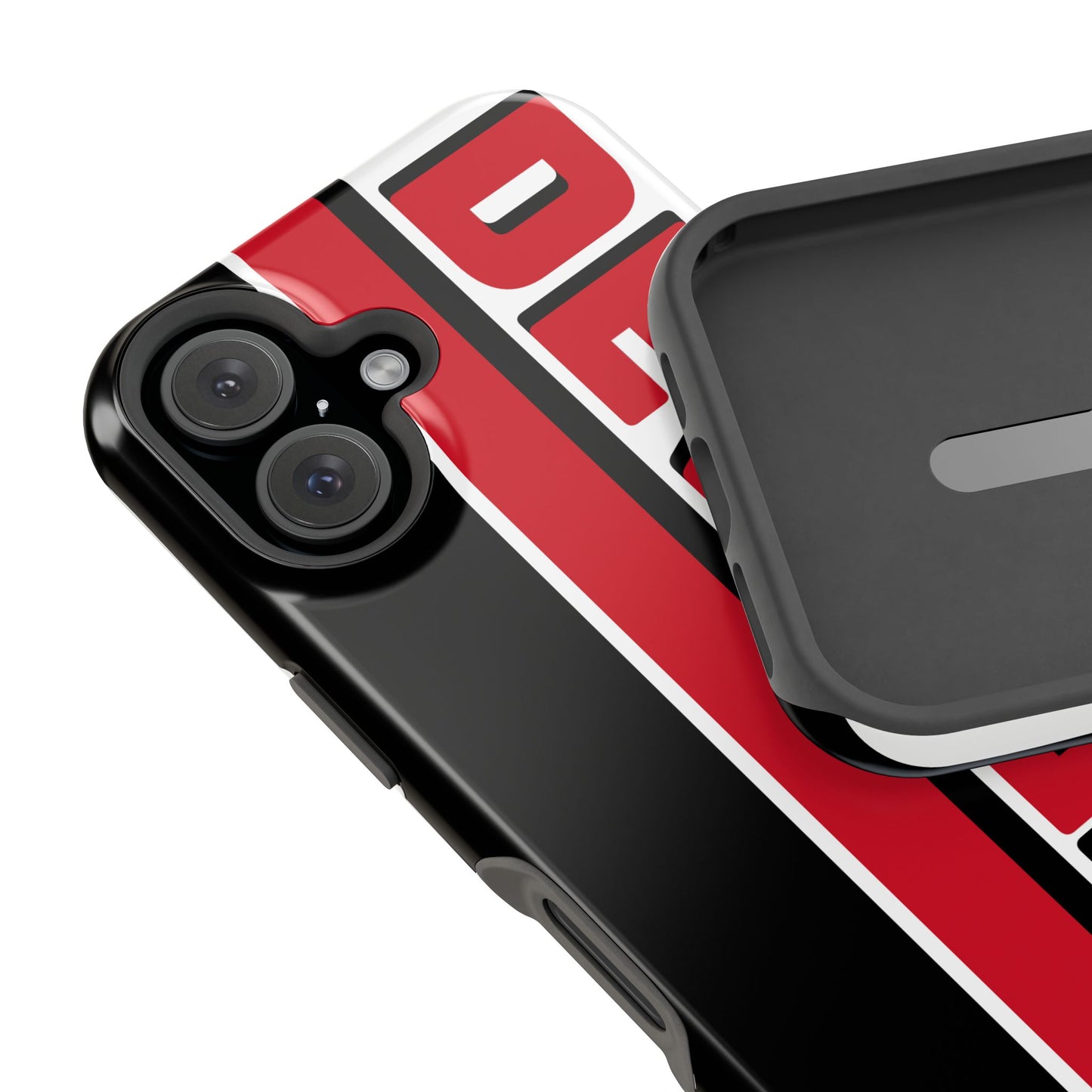Devils Phone Case, Magnetic Phone Case, Retro Phone Case, Hockey Gifts
