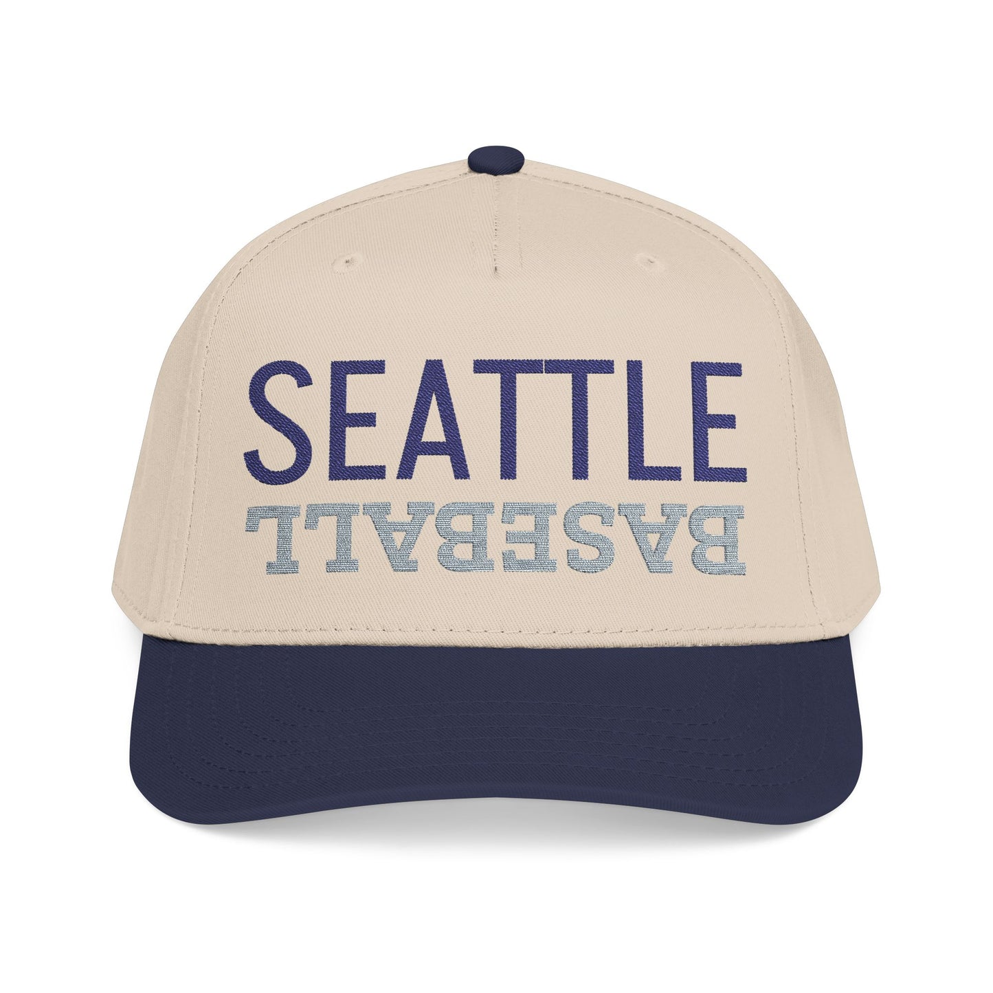 Embroidered Seattle Baseball Hat, Mid Profile Baseball Cap, Sports Gifts