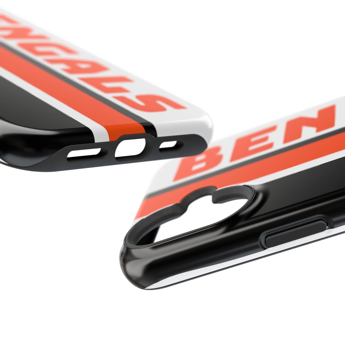 Bengals Phone Case, Magnetic Phone Case, Retro Phone Case, Baseball Case for iPhone or Samsung, Football Gifts