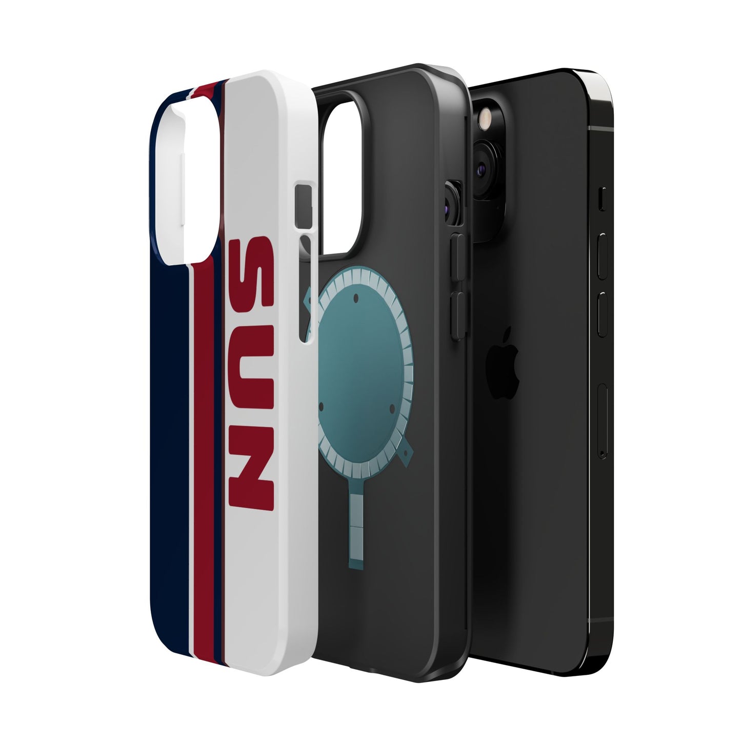 Sun Phone Case, Magnetic Phone Case, Retro Phone Case, Matte/Glossy Phone Case
