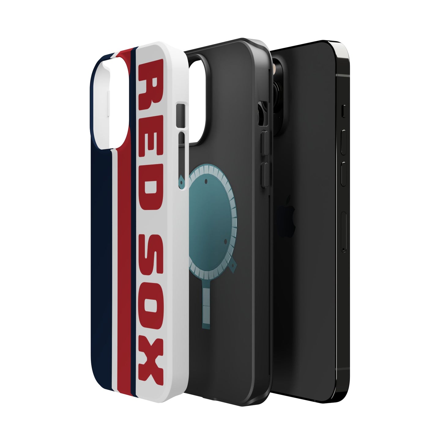 Red Sox Phone Case, Magnetic Phone Case, Retro Phone Case, Baseball Case for iPhone or Samsung