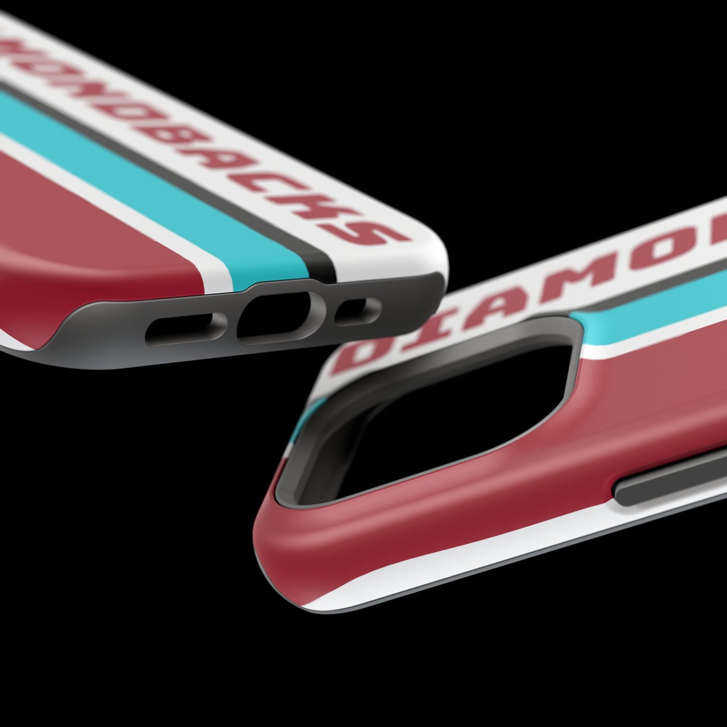 Diamondbacks Phone Case, Magnetic Phone Case, Retro Phone Case, Baseball Case for iPhone or Samsung