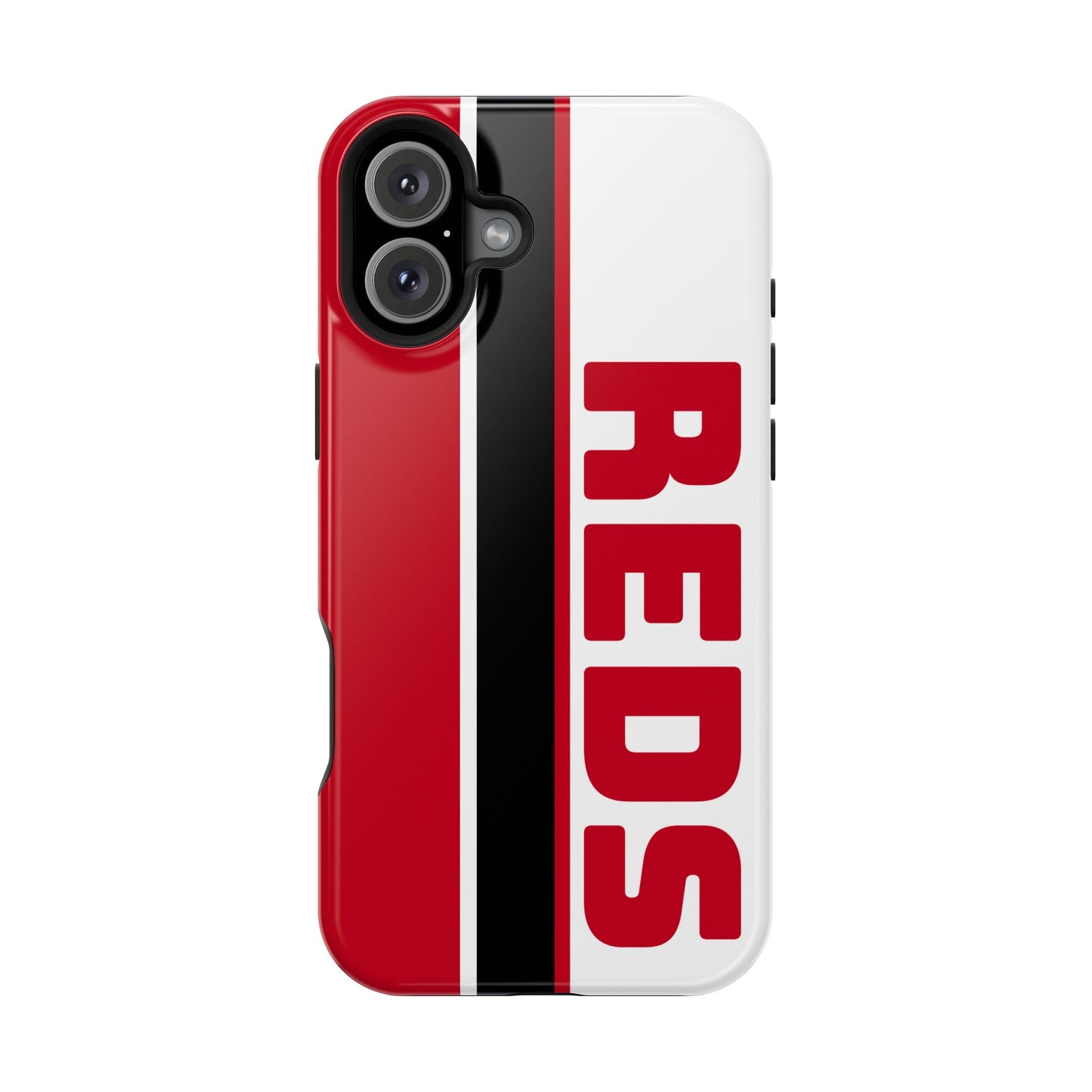 Reds Phone Case, Magnetic Phone Case, Retro Phone Case, Baseball Case for iPhone or Samsung, Reds Baseball Case