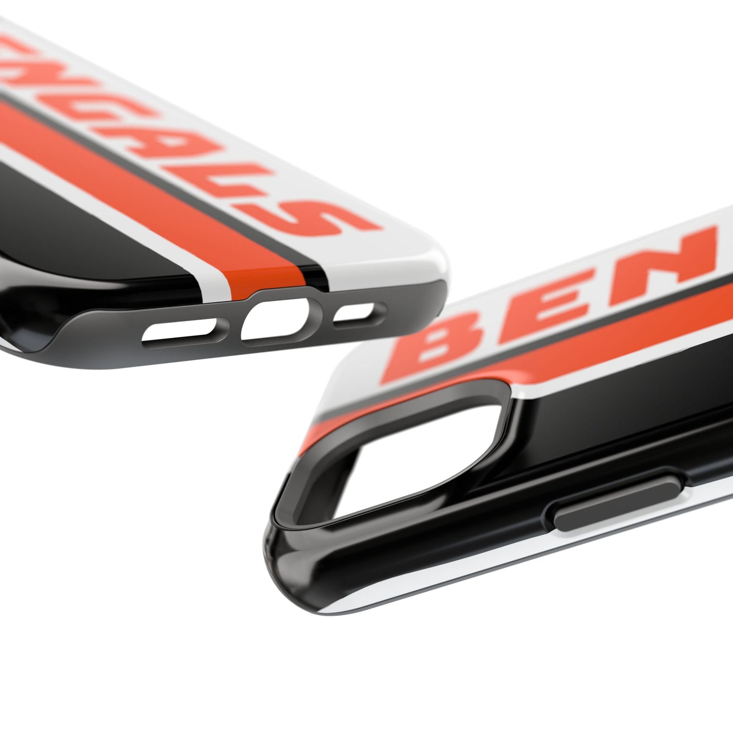 Bengals Phone Case, Magnetic Phone Case, Retro Phone Case, Baseball Case for iPhone or Samsung, Football Gifts