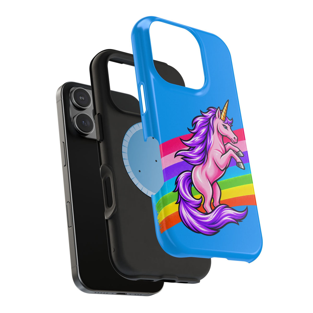Unicorn Phone Case | Magnetic Rainbow Phone Case