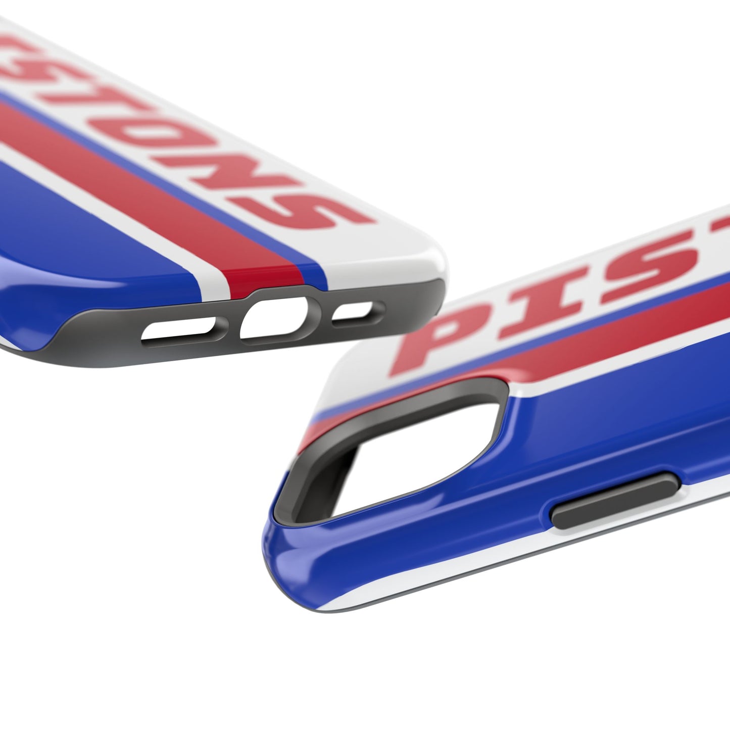 Pistons Phone Case, Magnetic Phone Case, Retro Phone Case, Basketball Gifts