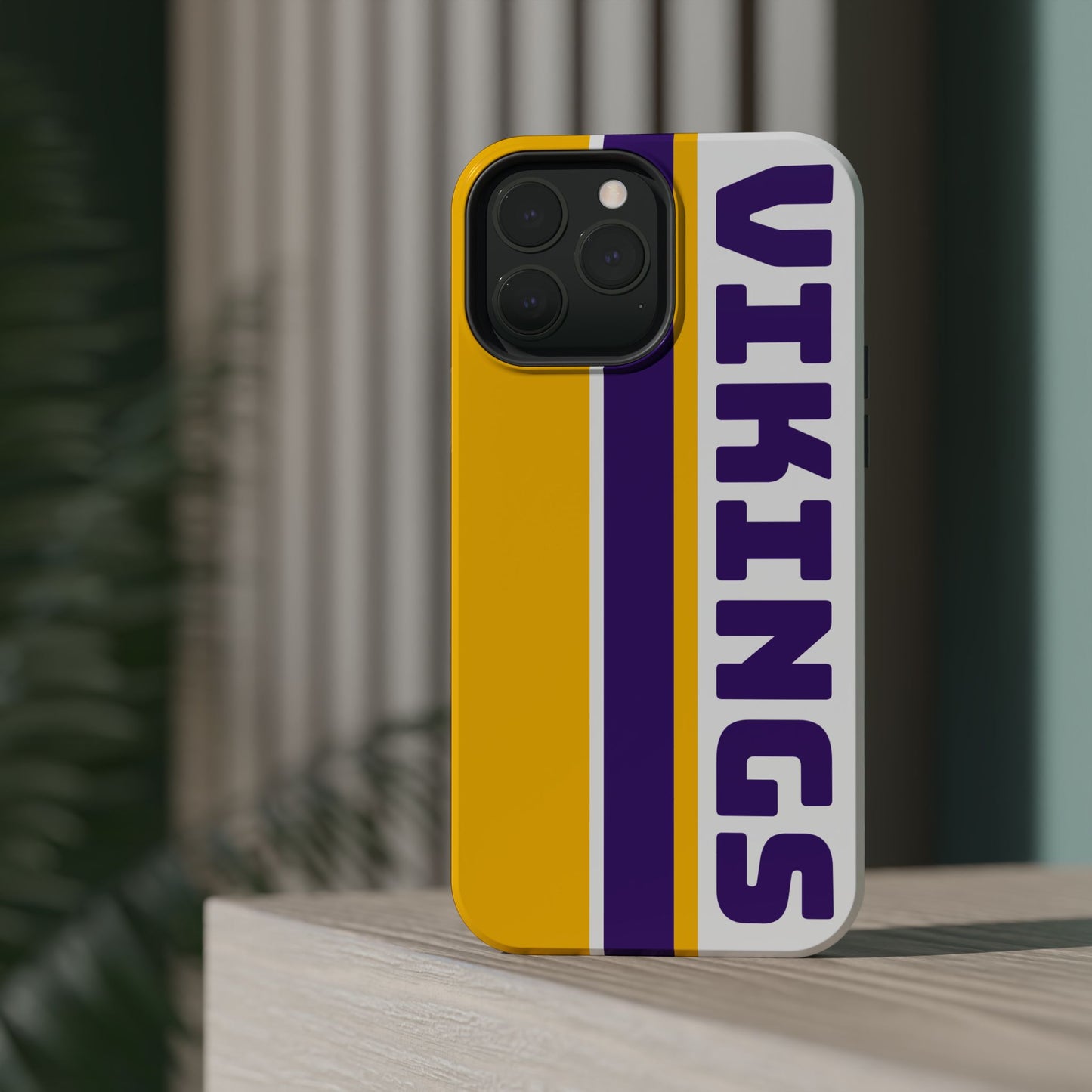 Vikings Phone Case, Magnetic Phone Case, Retro Phone Case, Football Gifts