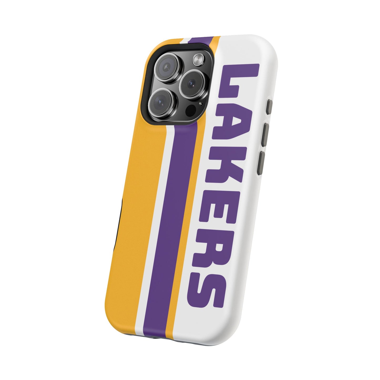 Lakers Phone Case, Magnetic Phone Case, Retro Phone Case, Basketball Gifts