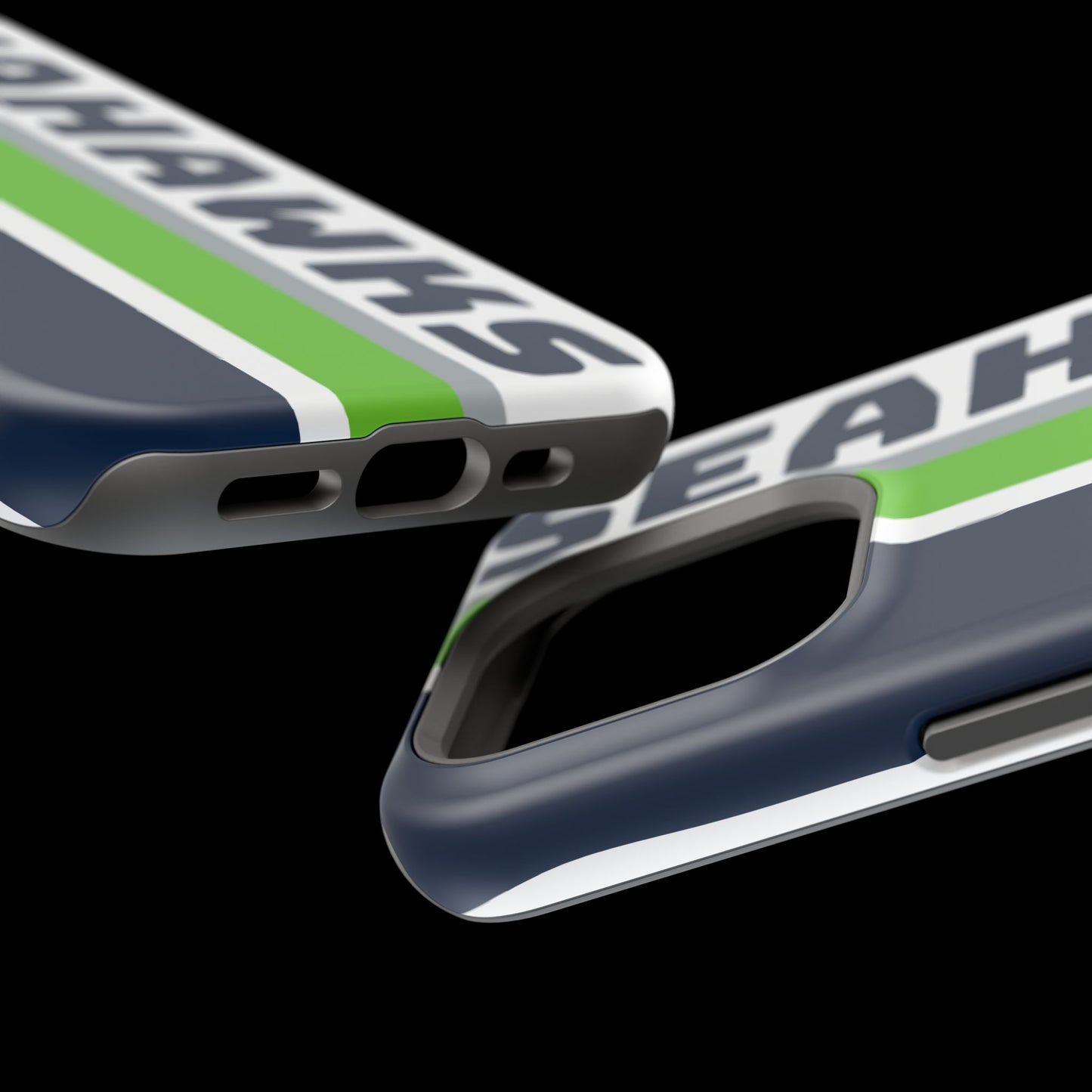 Seahawks Phone Case, Magnetic Phone Case, Retro Phone Case, Football Case for iPhone or Samsung