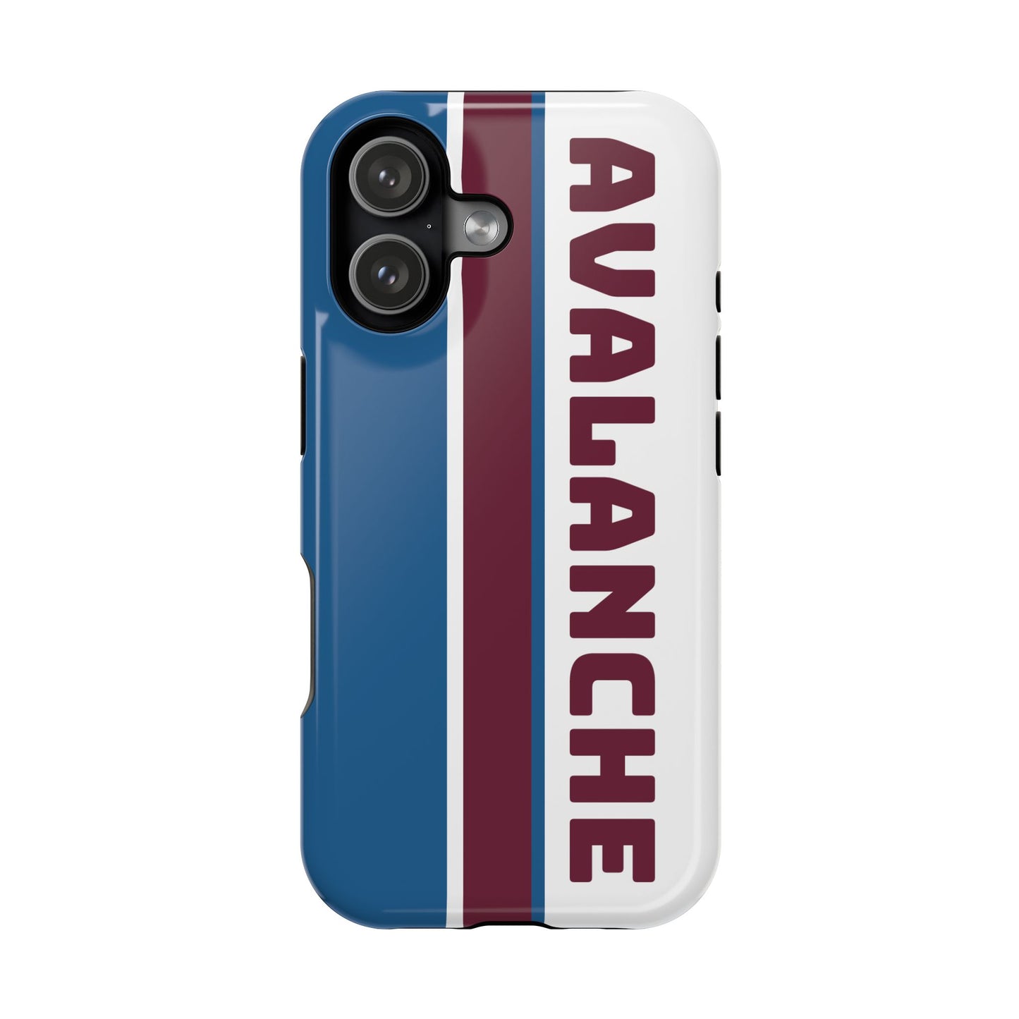 Avalanche Phone Case, Magnetic Phone Case, Retro Phone Case, Matte/Glossy Phone Case, Hockey Gifts