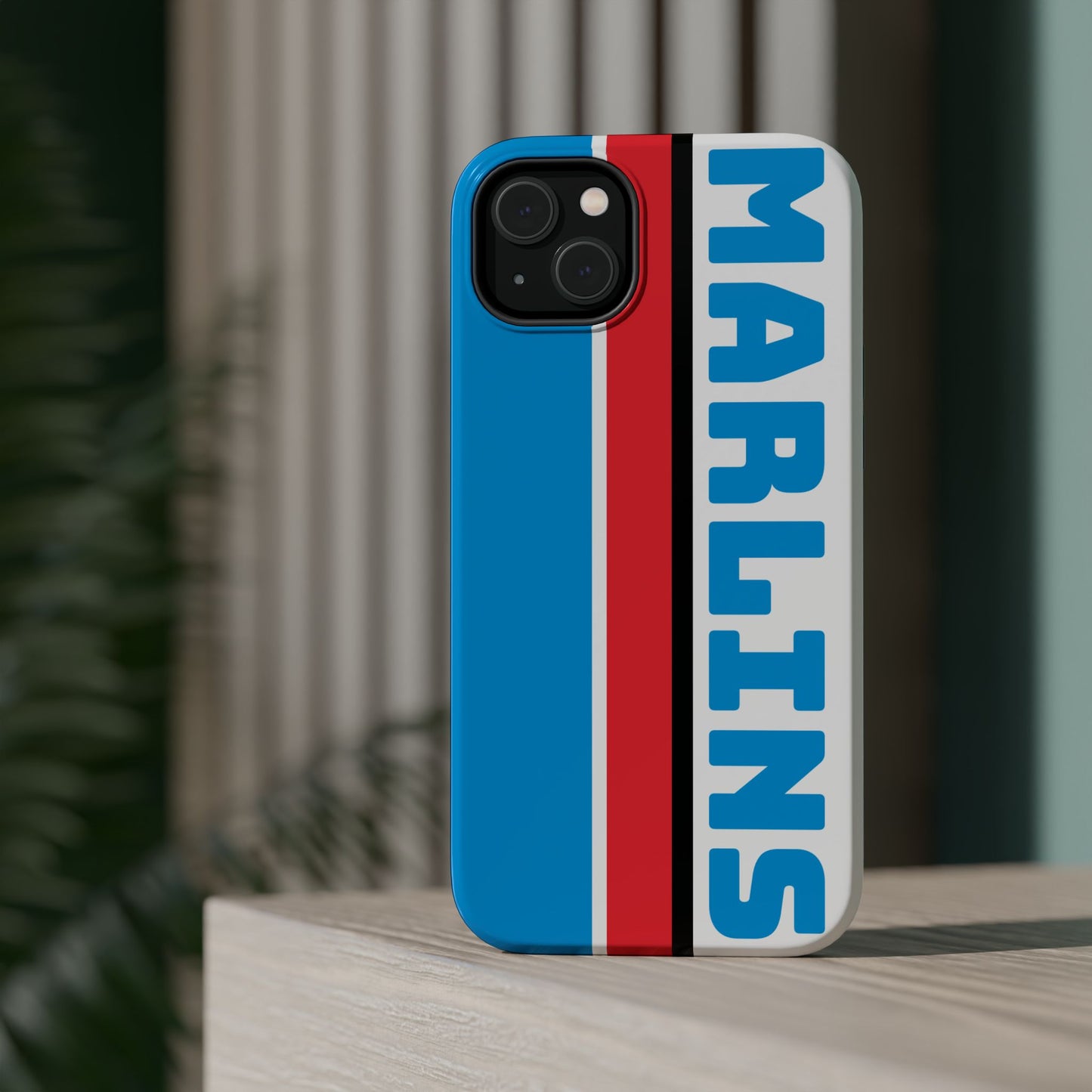 Marlins Phone Case, Magnetic Phone Case, Retro Phone Case, Baseball iPhone or Samsung Case
