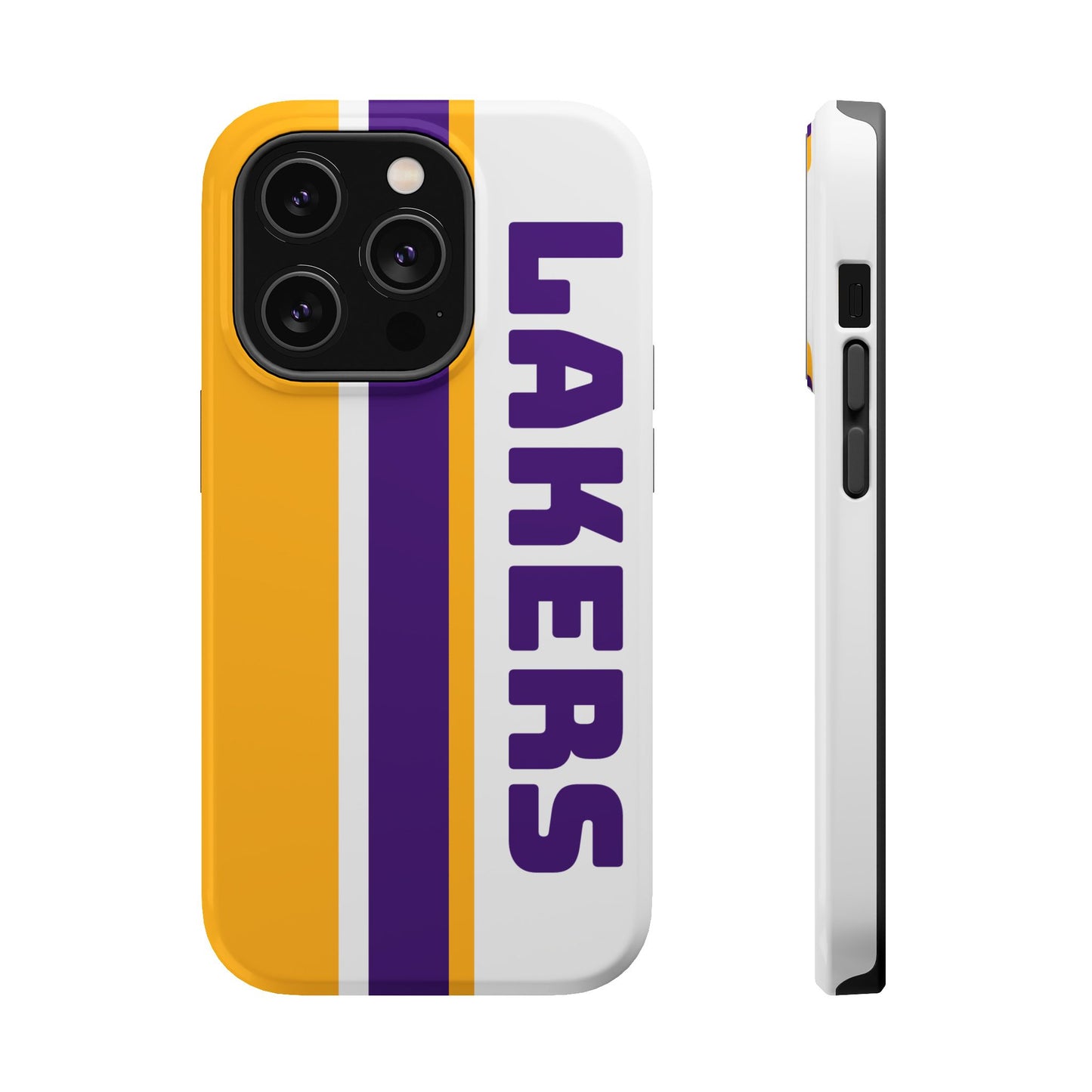Lakers Phone Case, Magnetic Phone Case, Retro Phone Case, Basketball Gifts