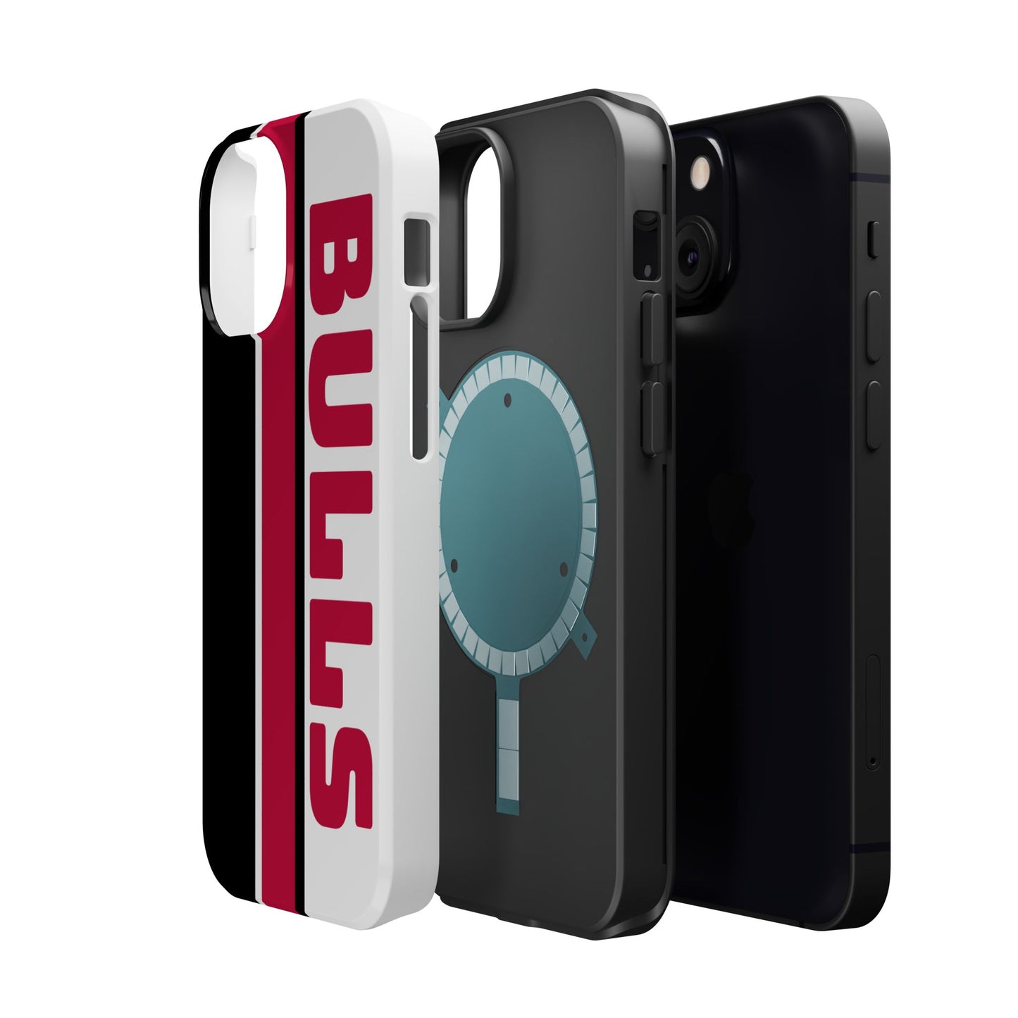 Bulls Phone Case, Magnetic Phone Case, Retro Phone Case