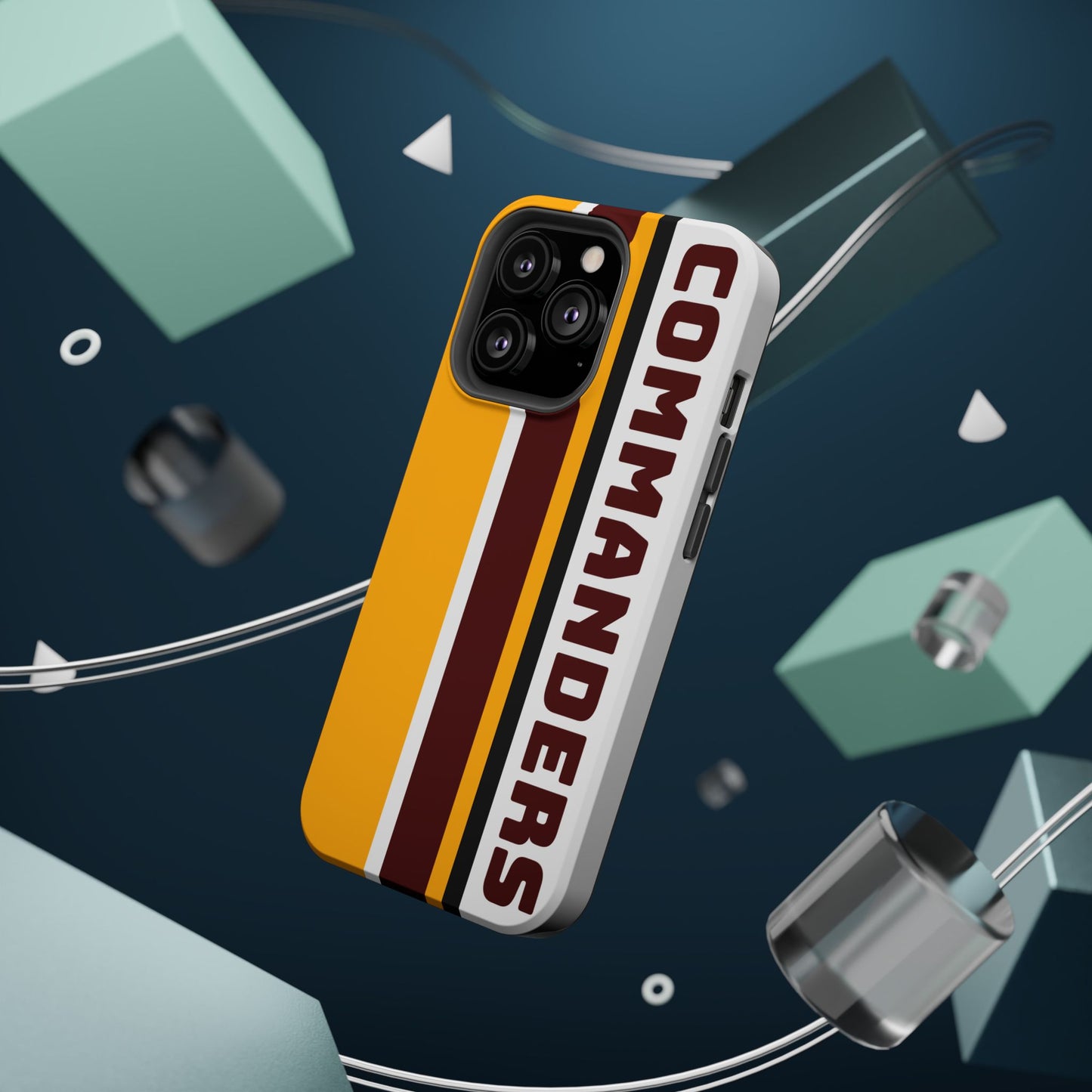 Commanders Phone Case, Magnetic Phone Case, Retro Phone Case, Football Gifts