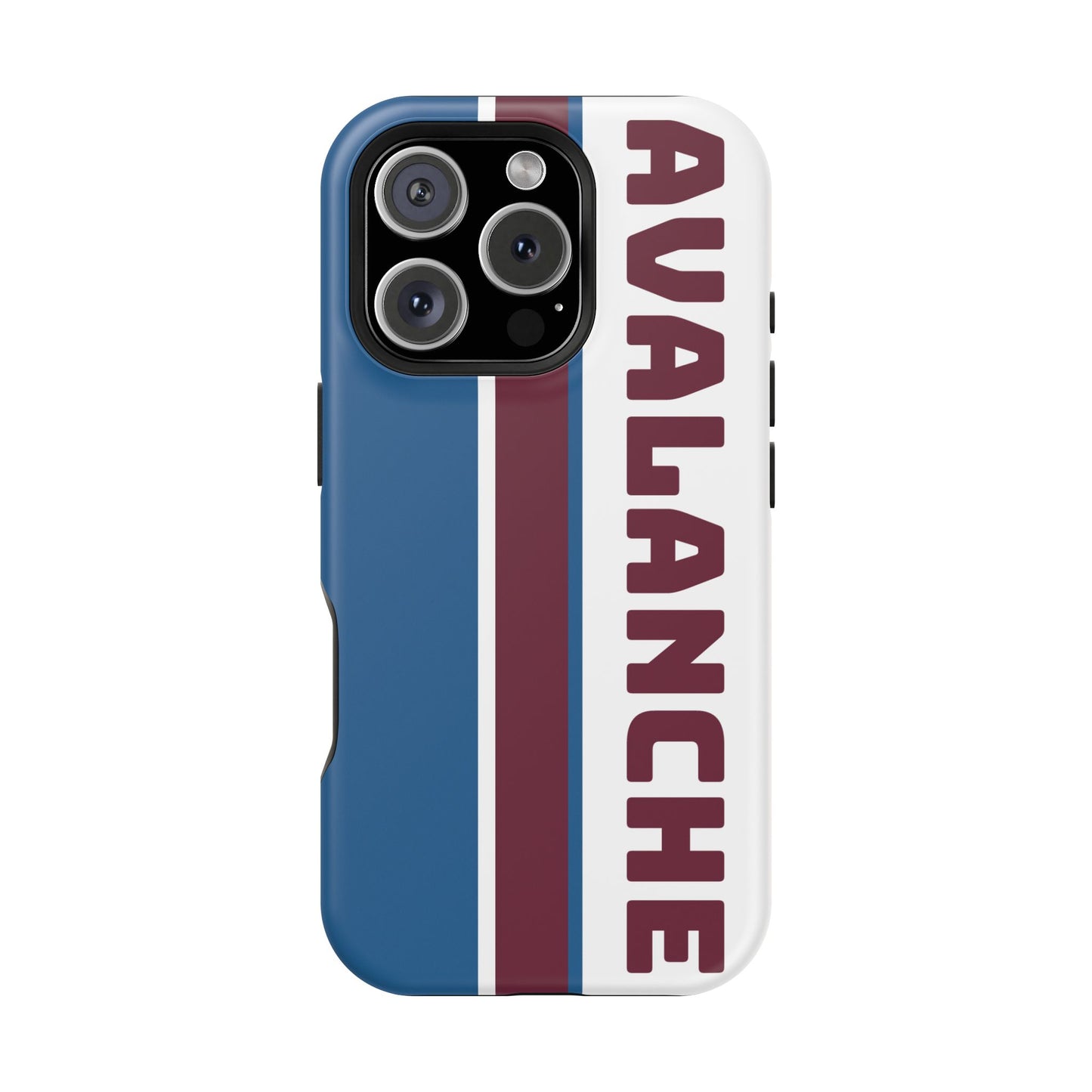 Avalanche Phone Case, Magnetic Phone Case, Retro Phone Case, Matte/Glossy Phone Case, Hockey Gifts