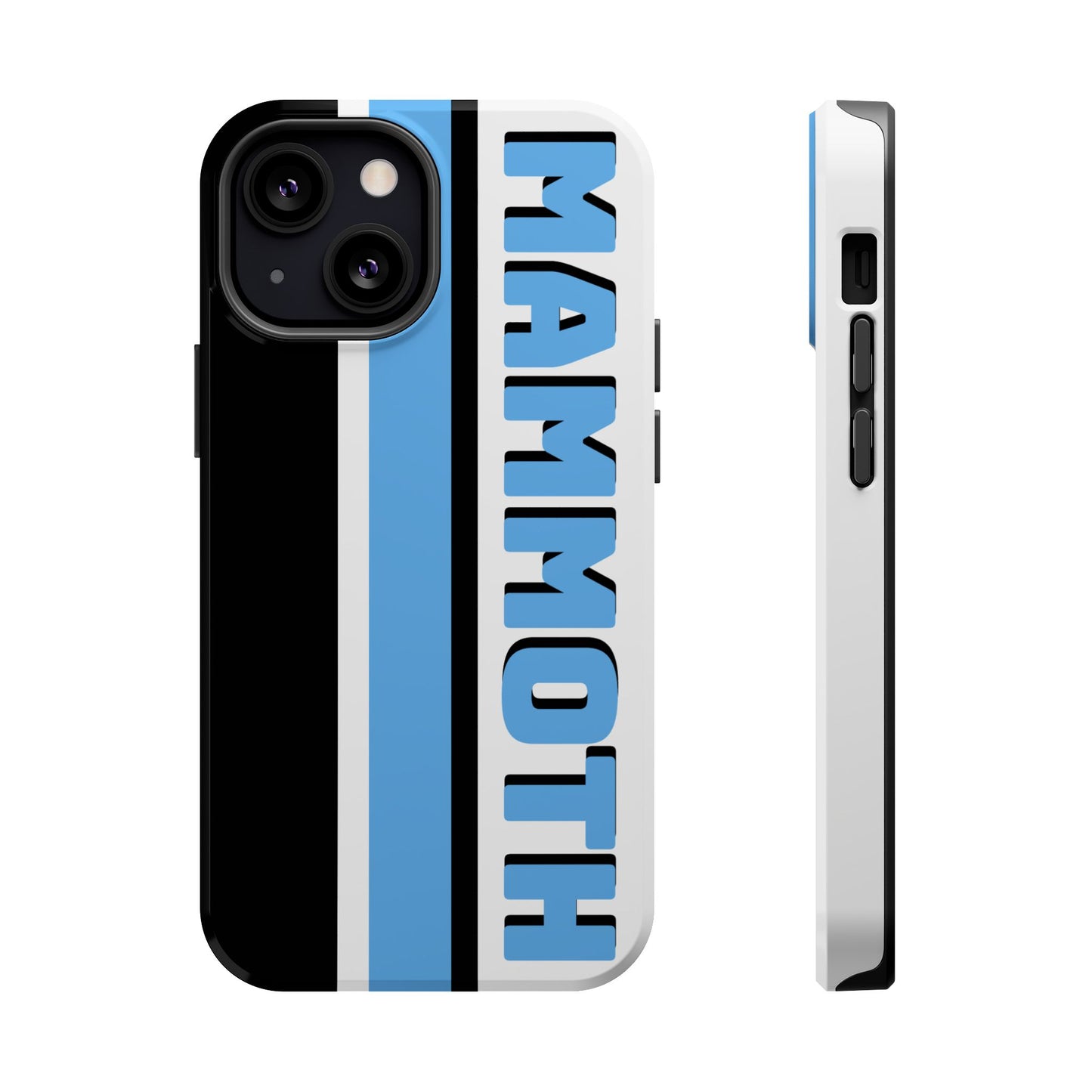 Mammoth Phone Case, Magnetic Phone Case, Retro Phone Case, Hockey Case for iPhone or Samsung, Hockey Gifts