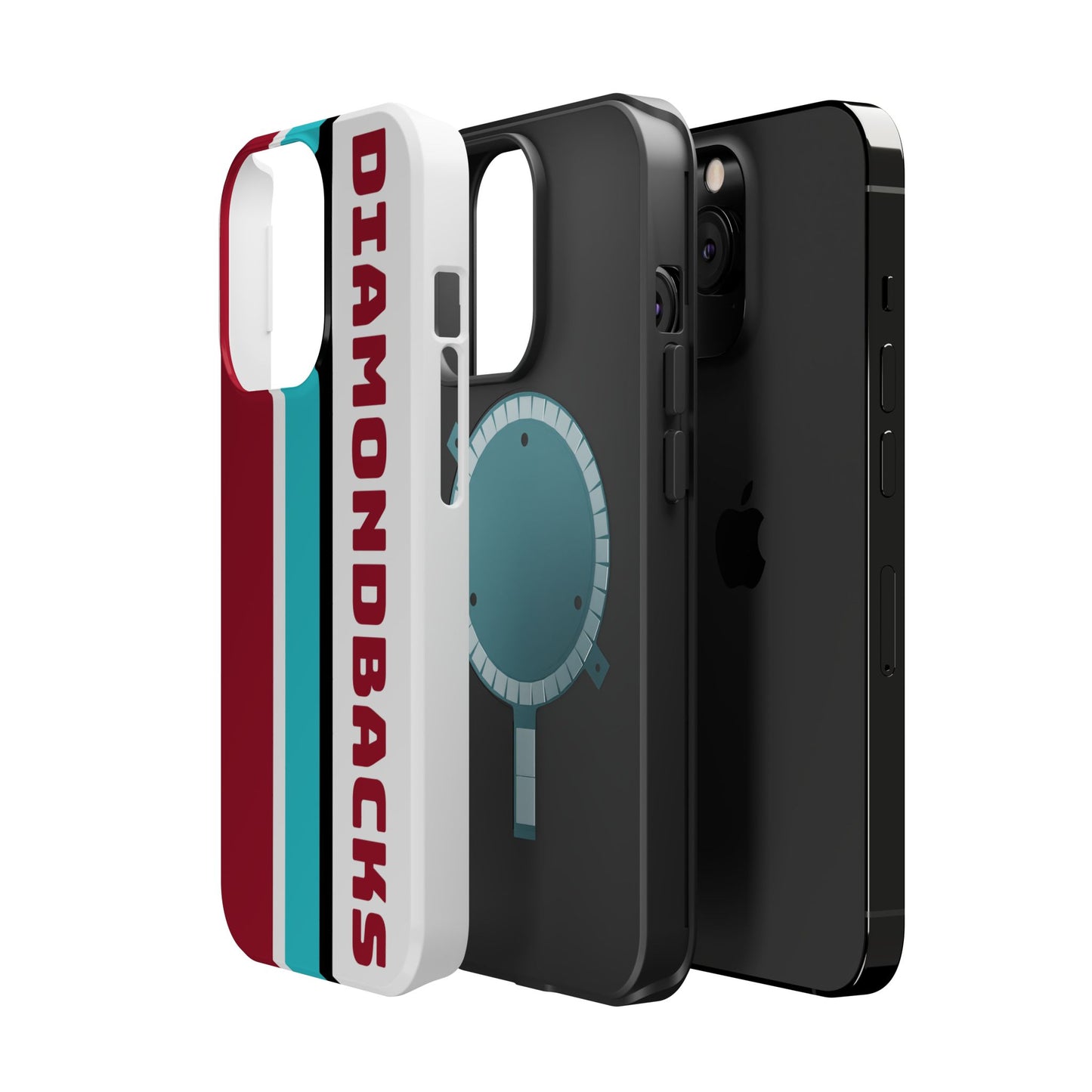 Diamondbacks Phone Case, Magnetic Phone Case, Retro Phone Case, Baseball Case for iPhone or Samsung