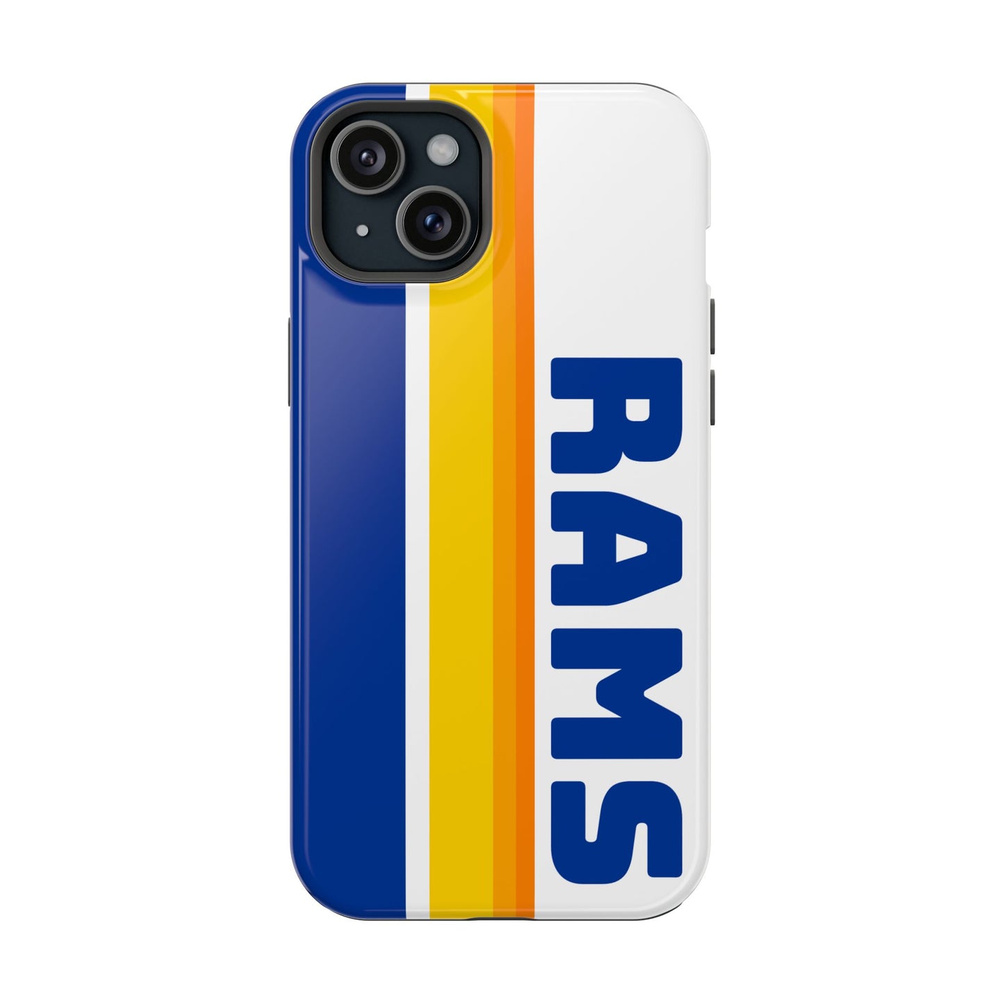 Rams Phone Case, Magnetic Phone Case, Retro Phone Case, Football Case for iPhone or Samsung