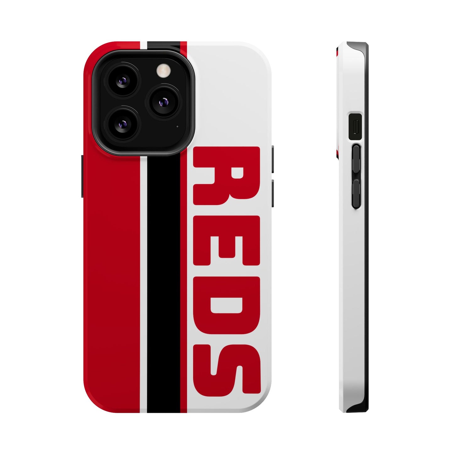 Reds Phone Case, Magnetic Phone Case, Retro Phone Case, Baseball Case for iPhone or Samsung, Reds Baseball Case